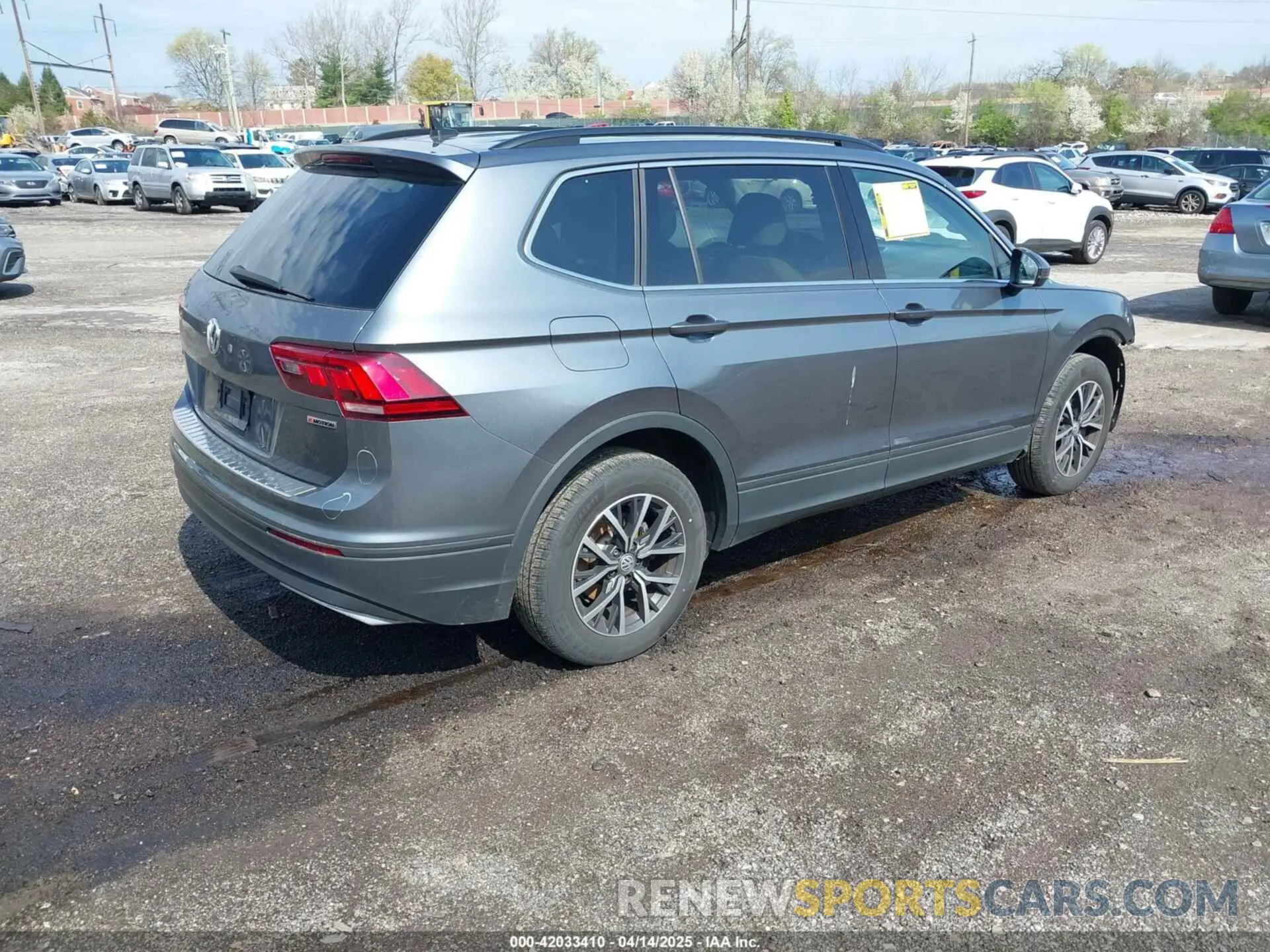 4 fotografías del automóvil dañado 3VV2B7AX5KM198454 VOLKSWAGEN TIGUAN 2019