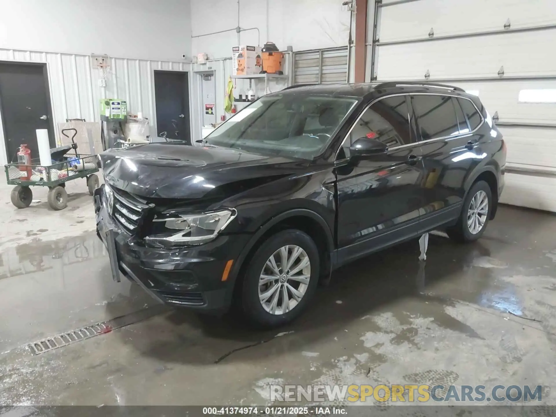 2 fotografías del automóvil dañado 3VV2B7AX6KM030029 VOLKSWAGEN TIGUAN 2019