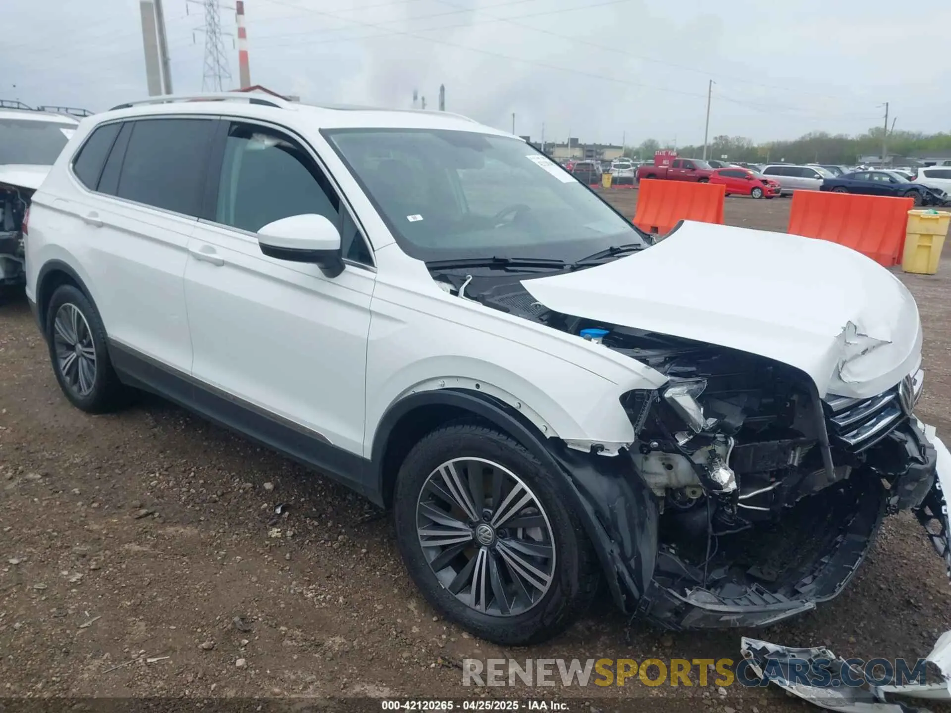 1 fotografías del automóvil dañado 3VV2B7AX6KM041161 VOLKSWAGEN TIGUAN 2019