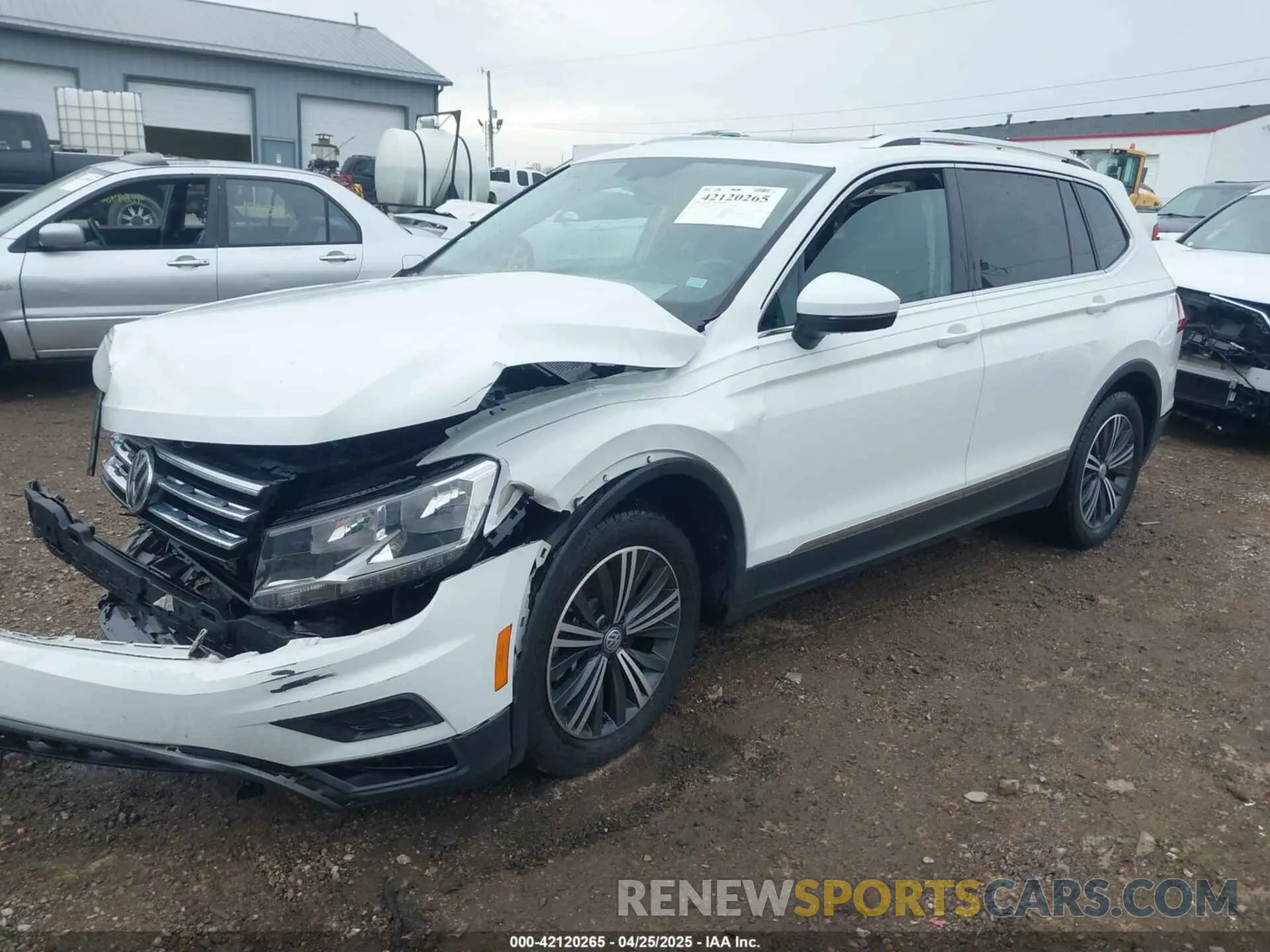 2 fotografías del automóvil dañado 3VV2B7AX6KM041161 VOLKSWAGEN TIGUAN 2019