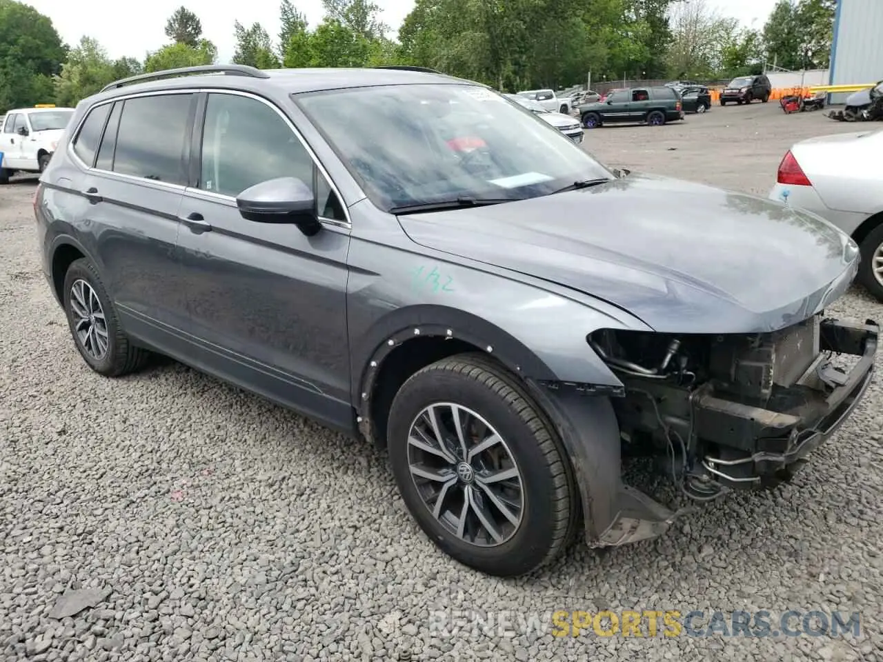 4 fotografías del automóvil dañado 3VV2B7AX6KM165060 VOLKSWAGEN TIGUAN 2019