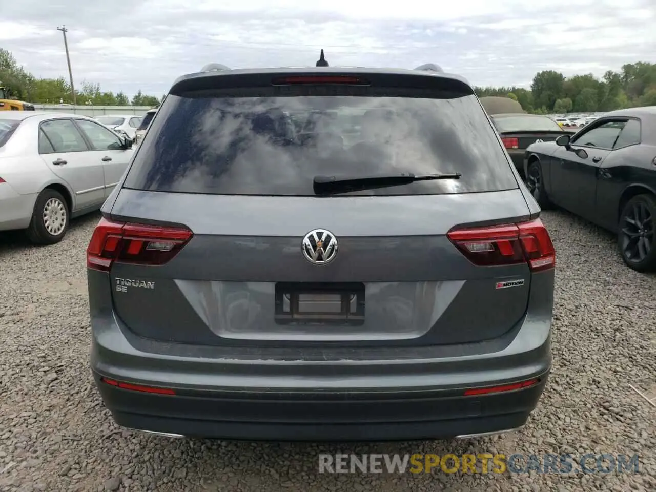 6 fotografías del automóvil dañado 3VV2B7AX6KM165060 VOLKSWAGEN TIGUAN 2019