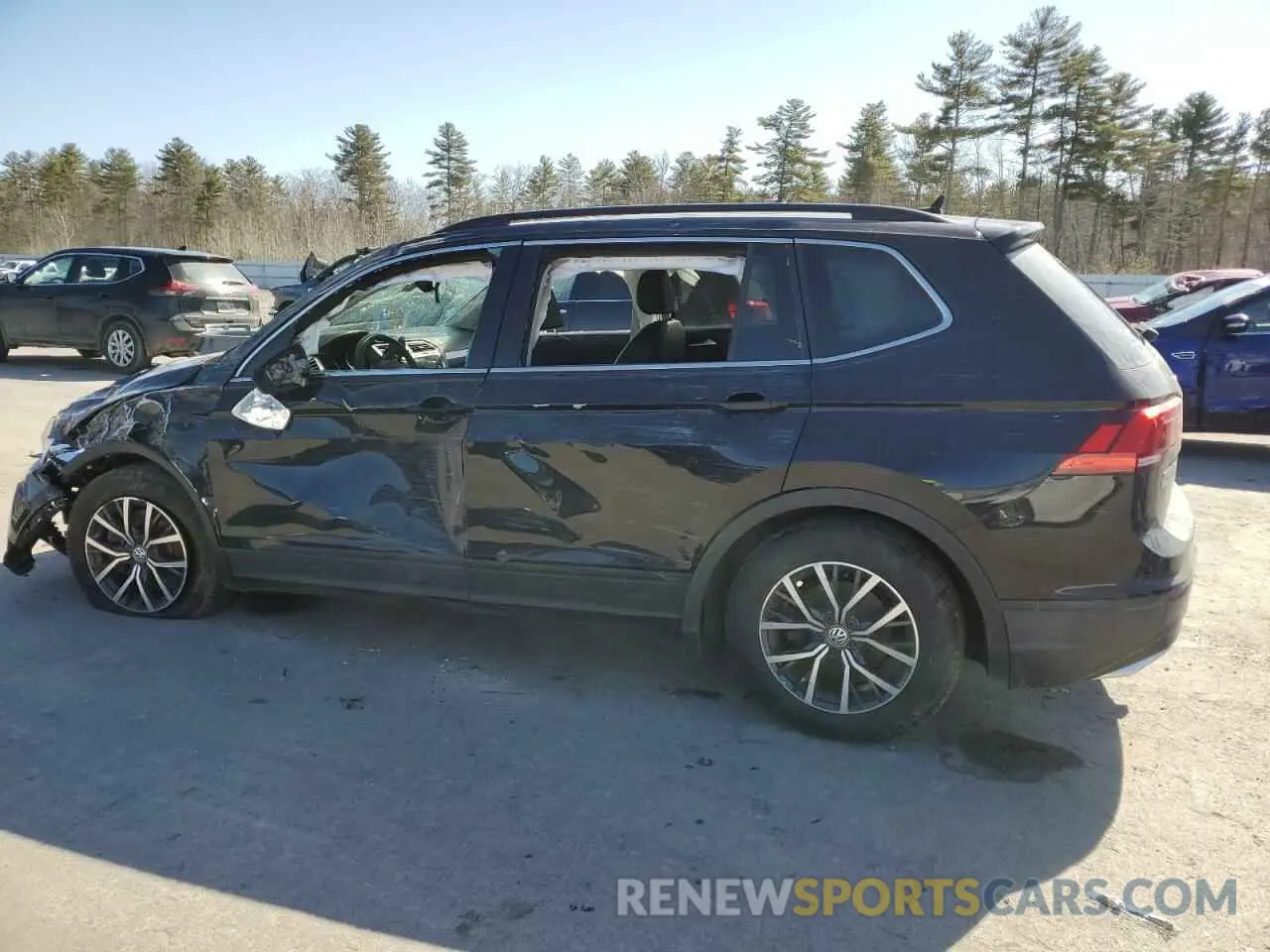 2 fotografías del automóvil dañado 3VV2B7AX7KM053027 VOLKSWAGEN TIGUAN 2019