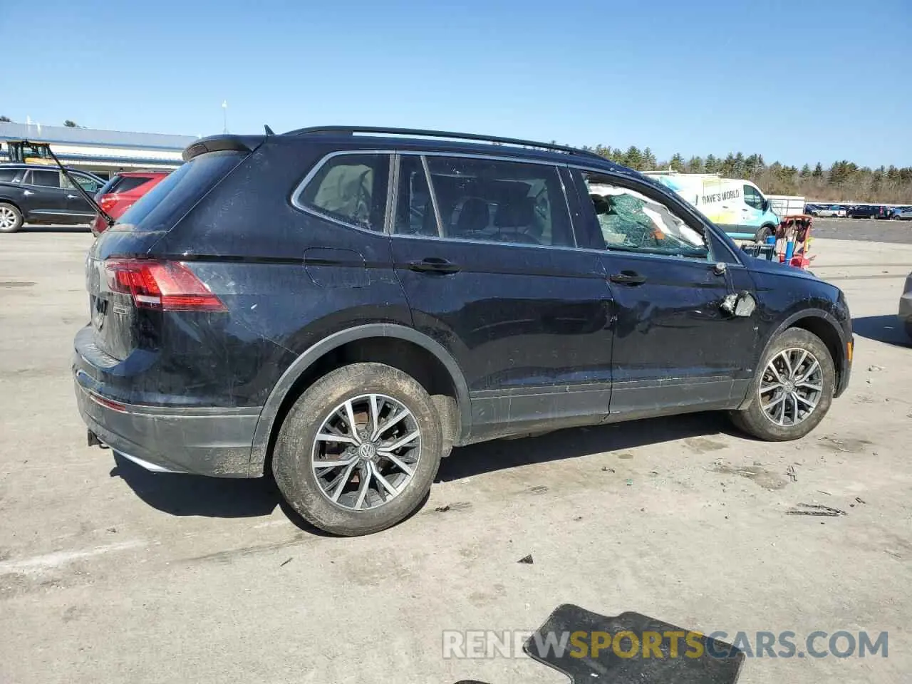 3 fotografías del automóvil dañado 3VV2B7AX7KM053027 VOLKSWAGEN TIGUAN 2019