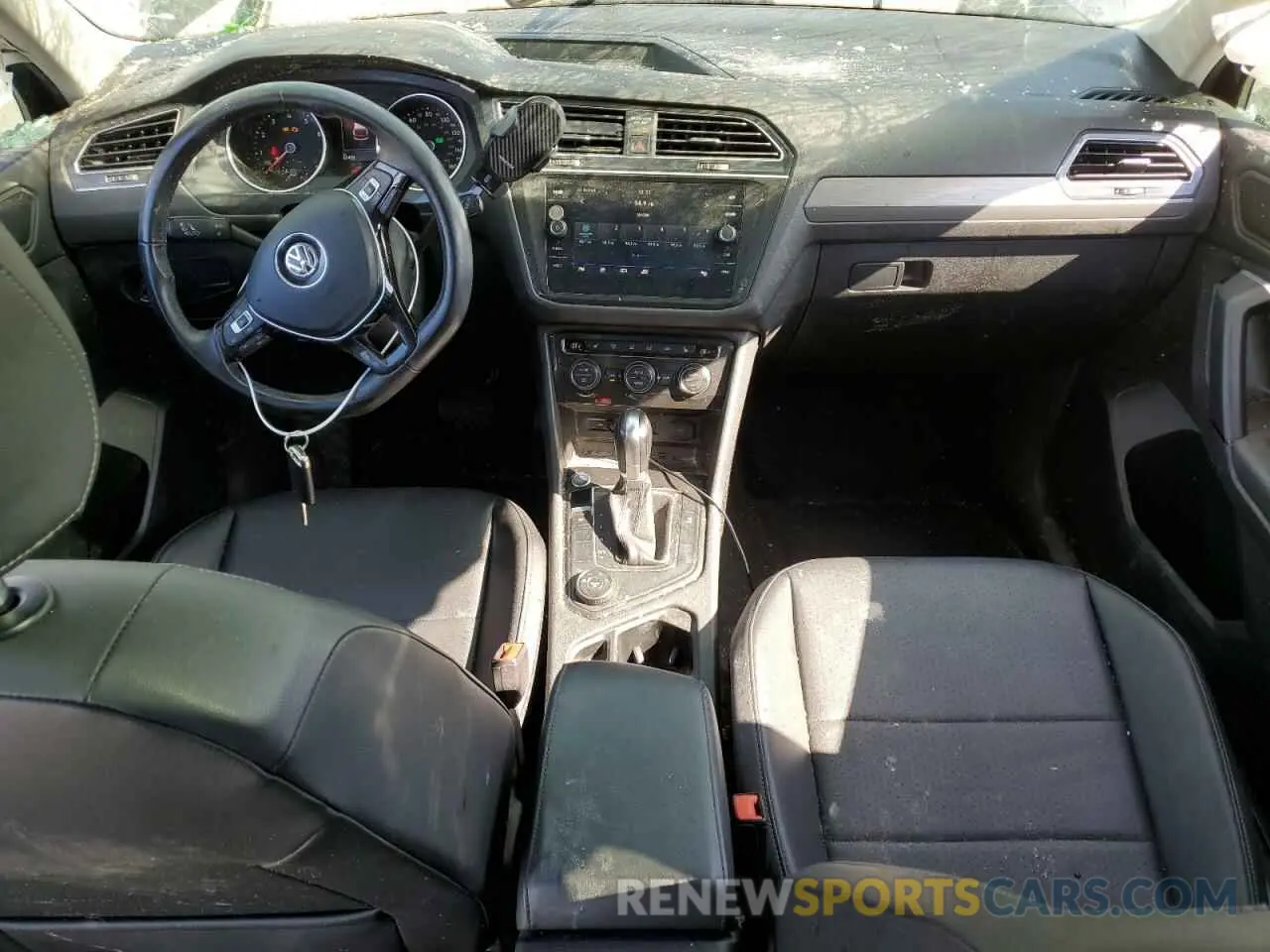 8 fotografías del automóvil dañado 3VV2B7AX7KM053027 VOLKSWAGEN TIGUAN 2019