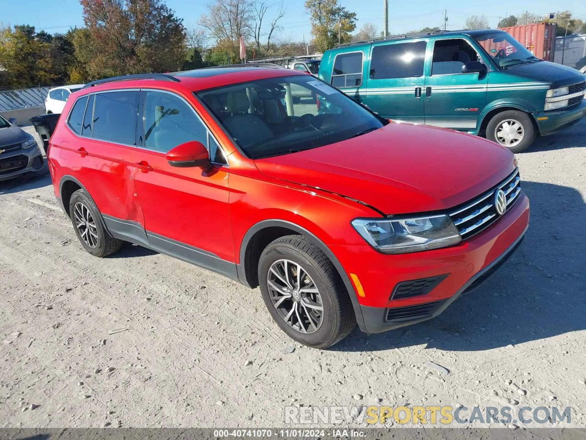 1 fotografías del automóvil dañado 3VV2B7AX7KM108320 VOLKSWAGEN TIGUAN 2019