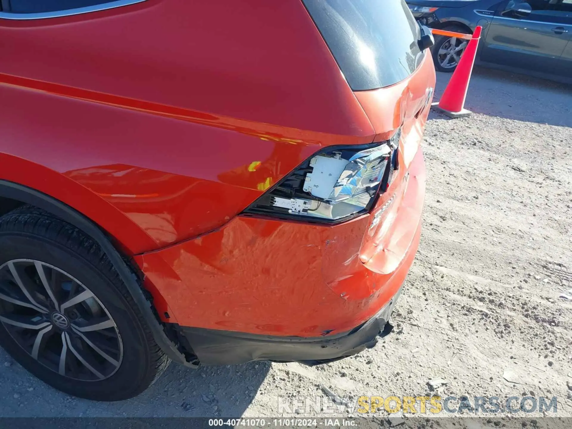 6 fotografías del automóvil dañado 3VV2B7AX7KM108320 VOLKSWAGEN TIGUAN 2019