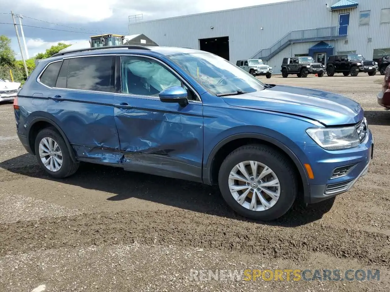 4 fotografías del automóvil dañado 3VV2B7AX8KM047706 VOLKSWAGEN TIGUAN 2019