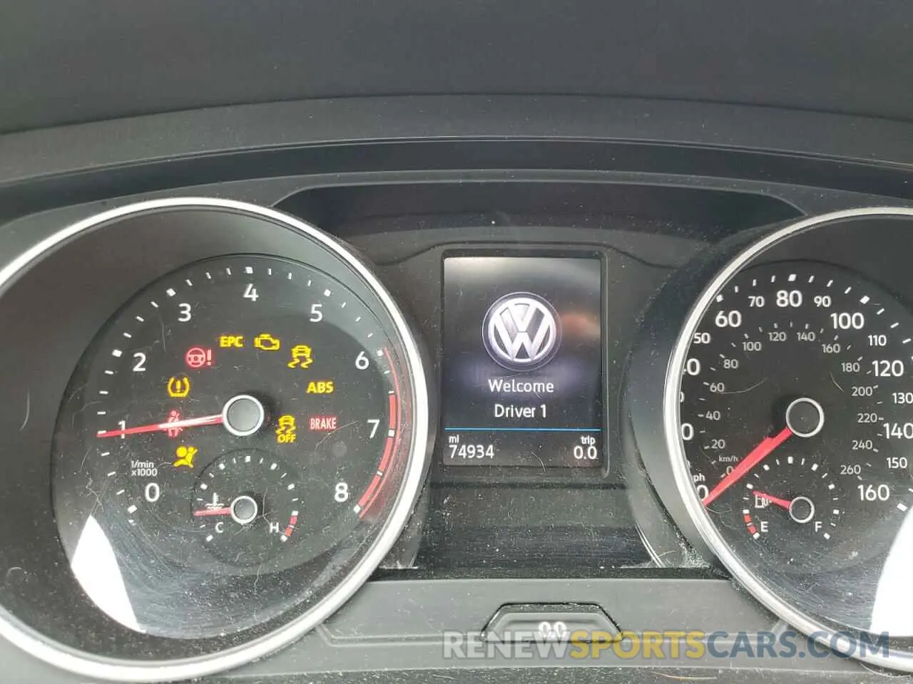 9 fotografías del automóvil dañado 3VV2B7AX8KM047706 VOLKSWAGEN TIGUAN 2019