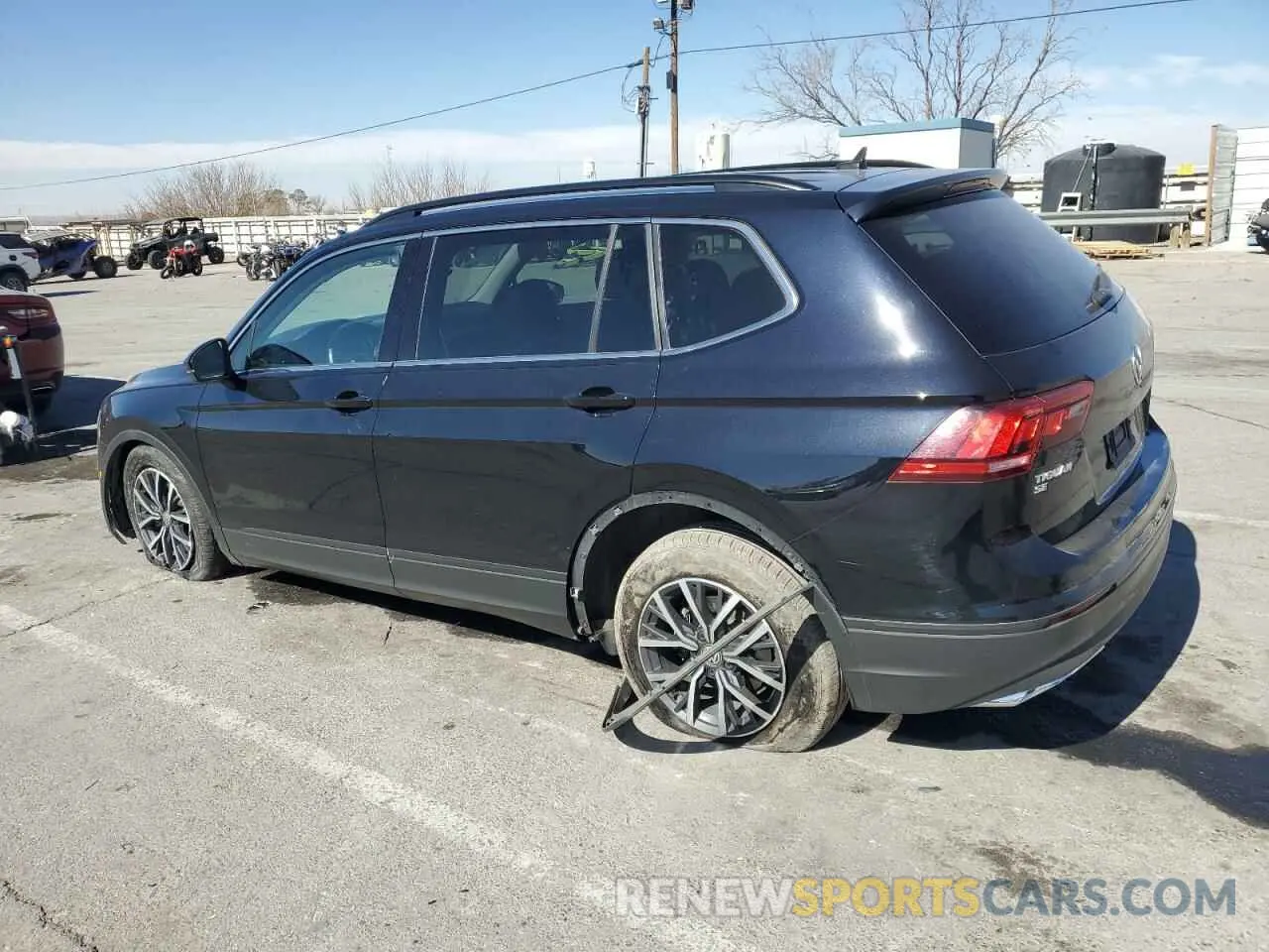 2 fotografías del automóvil dañado 3VV2B7AX8KM139575 VOLKSWAGEN TIGUAN 2019