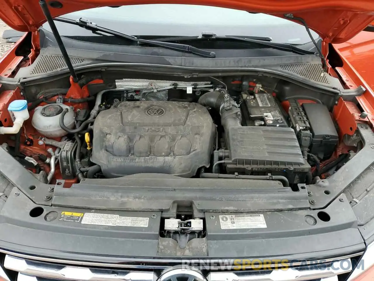 14 fotografías del automóvil dañado 3VV2B7AX8KM152231 VOLKSWAGEN TIGUAN 2019