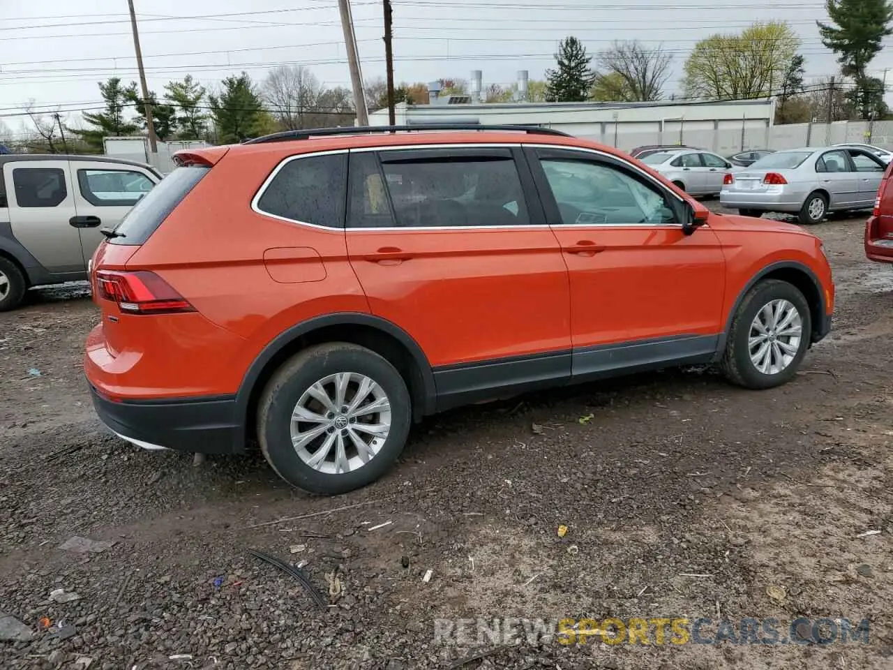 3 fotografías del automóvil dañado 3VV2B7AX8KM152231 VOLKSWAGEN TIGUAN 2019