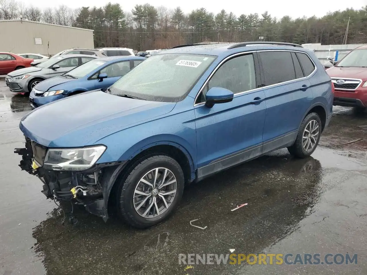 1 fotografías del automóvil dañado 3VV2B7AX9KM183777 VOLKSWAGEN TIGUAN 2019