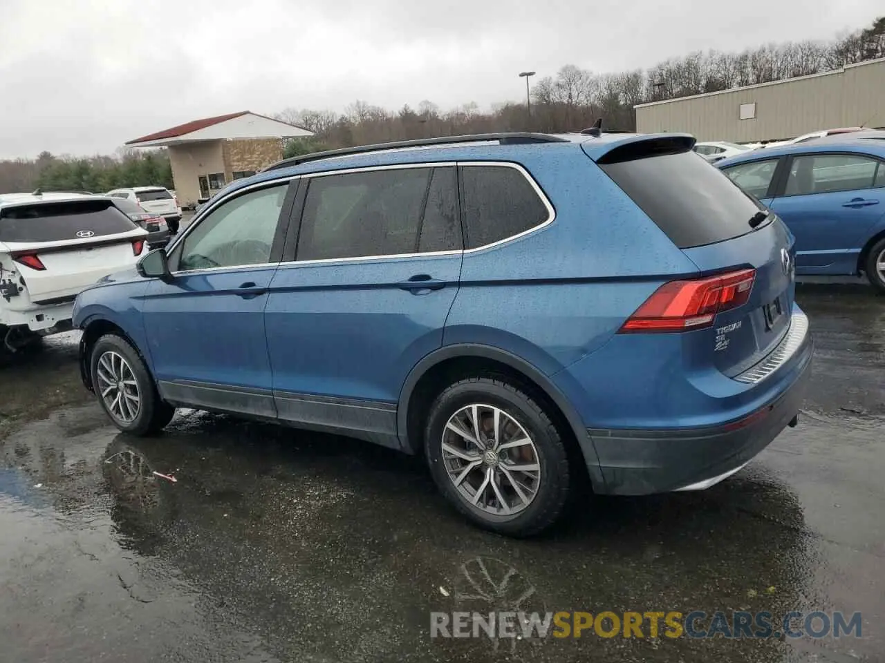 2 fotografías del automóvil dañado 3VV2B7AX9KM183777 VOLKSWAGEN TIGUAN 2019
