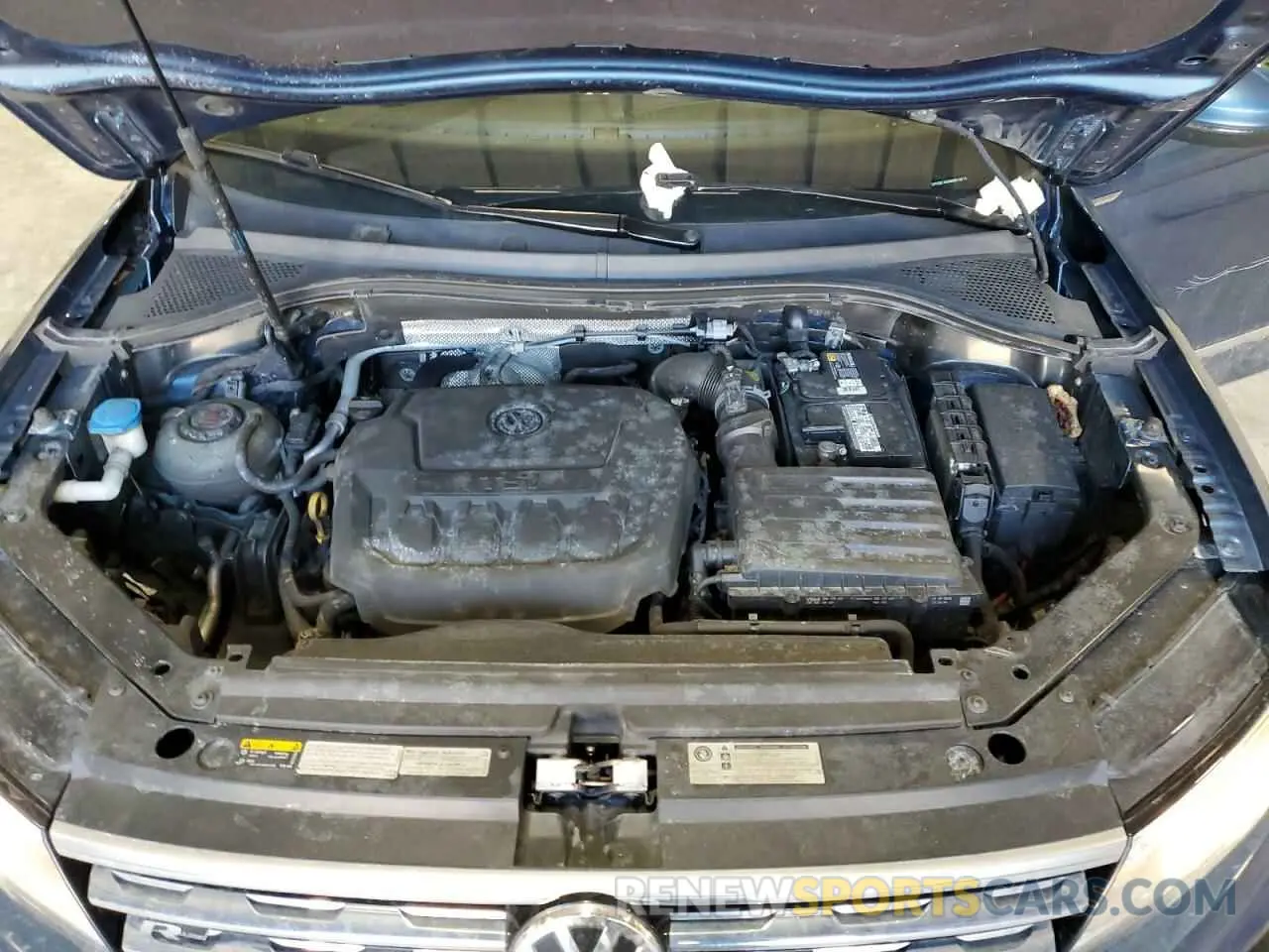 12 fotografías del automóvil dañado 3VV2B7AXXKM014013 VOLKSWAGEN TIGUAN 2019