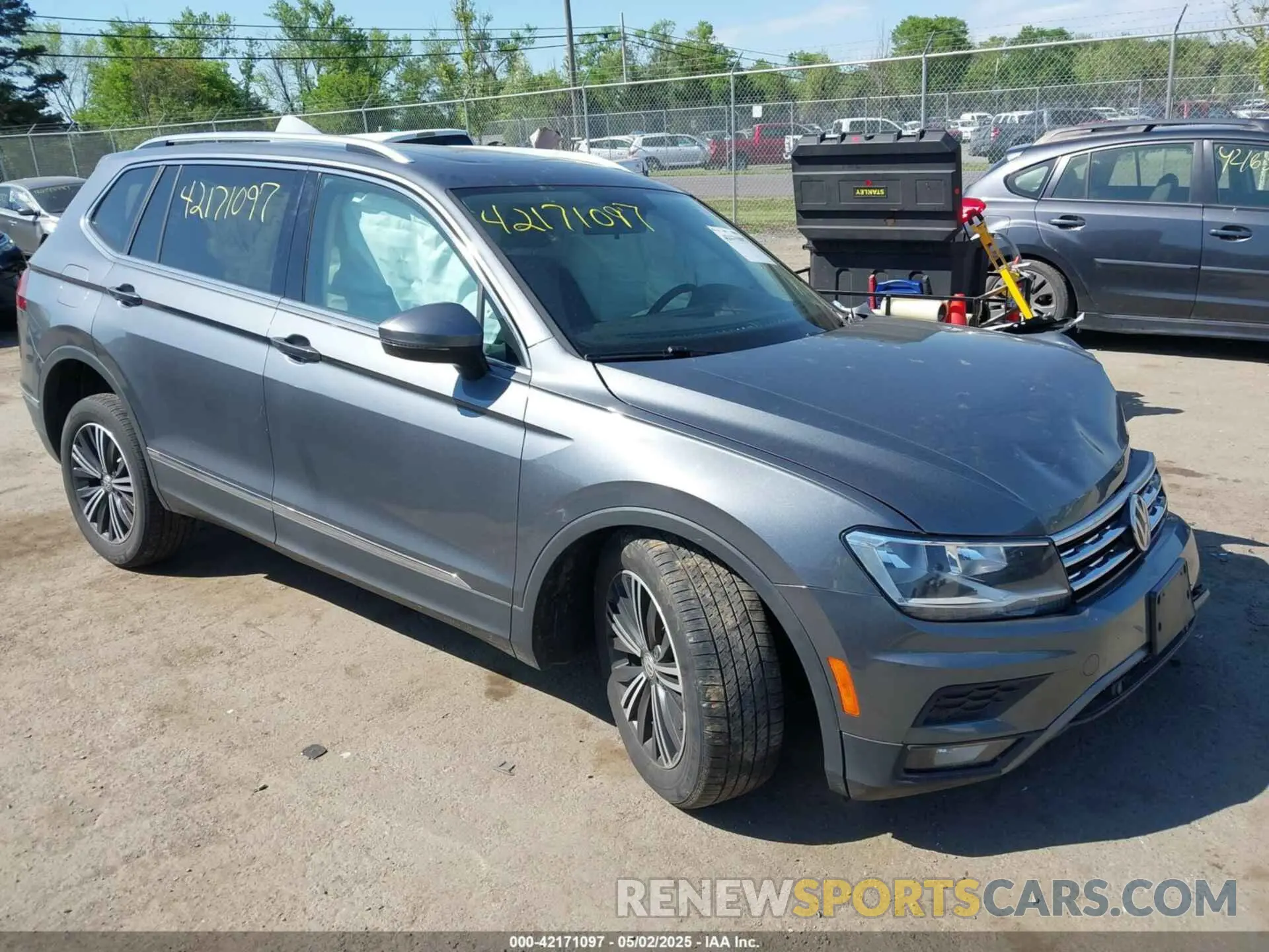 1 fotografías del automóvil dañado 3VV2B7AXXKM084286 VOLKSWAGEN TIGUAN 2019