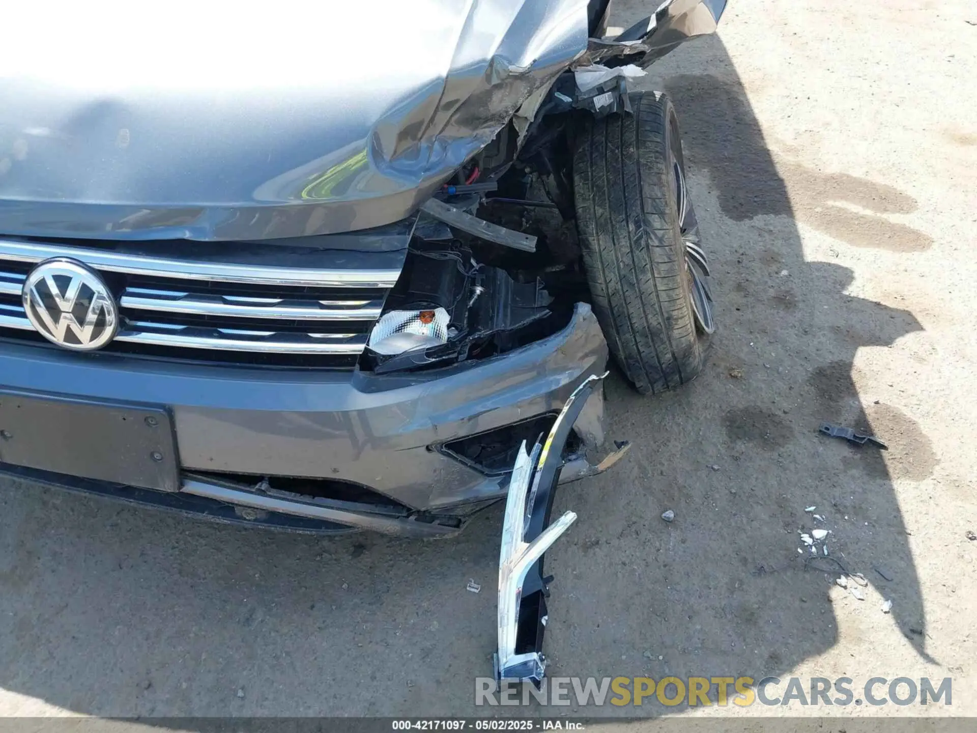 6 fotografías del automóvil dañado 3VV2B7AXXKM084286 VOLKSWAGEN TIGUAN 2019