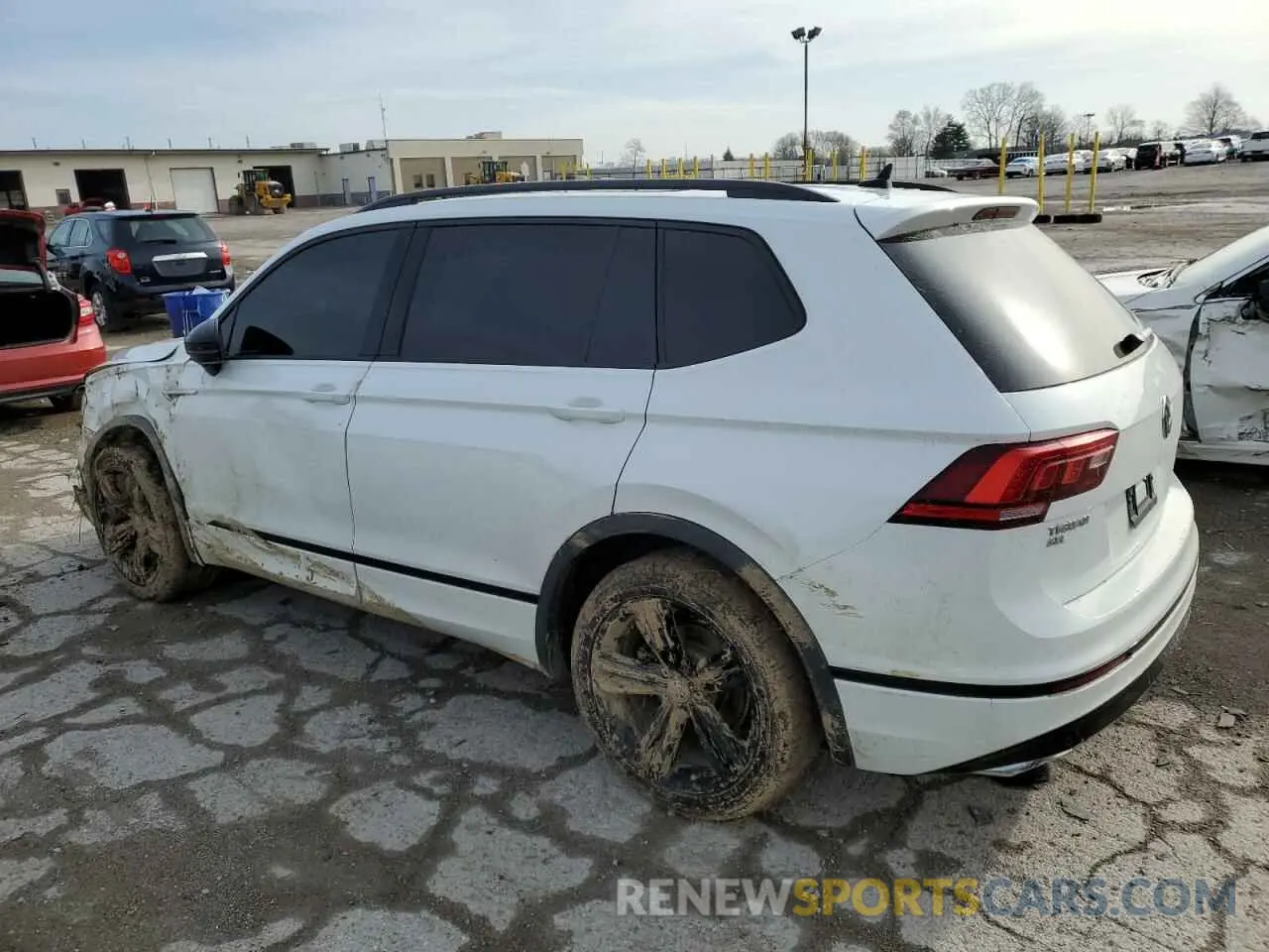 2 fotografías del automóvil dañado 3VV2B7AXXKM176174 VOLKSWAGEN TIGUAN 2019