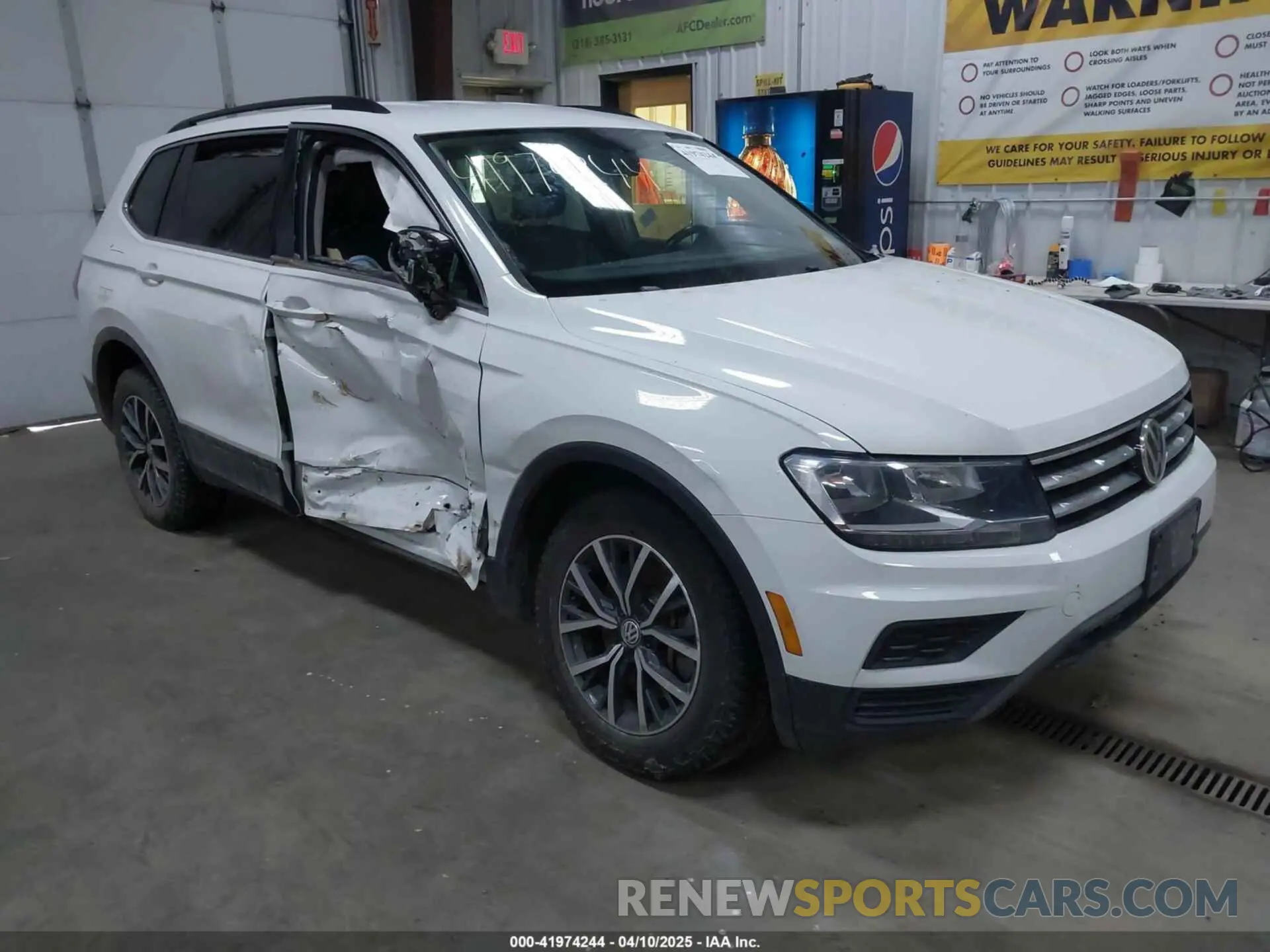 1 fotografías del automóvil dañado 3VV2B7AXXKM190608 VOLKSWAGEN TIGUAN 2019