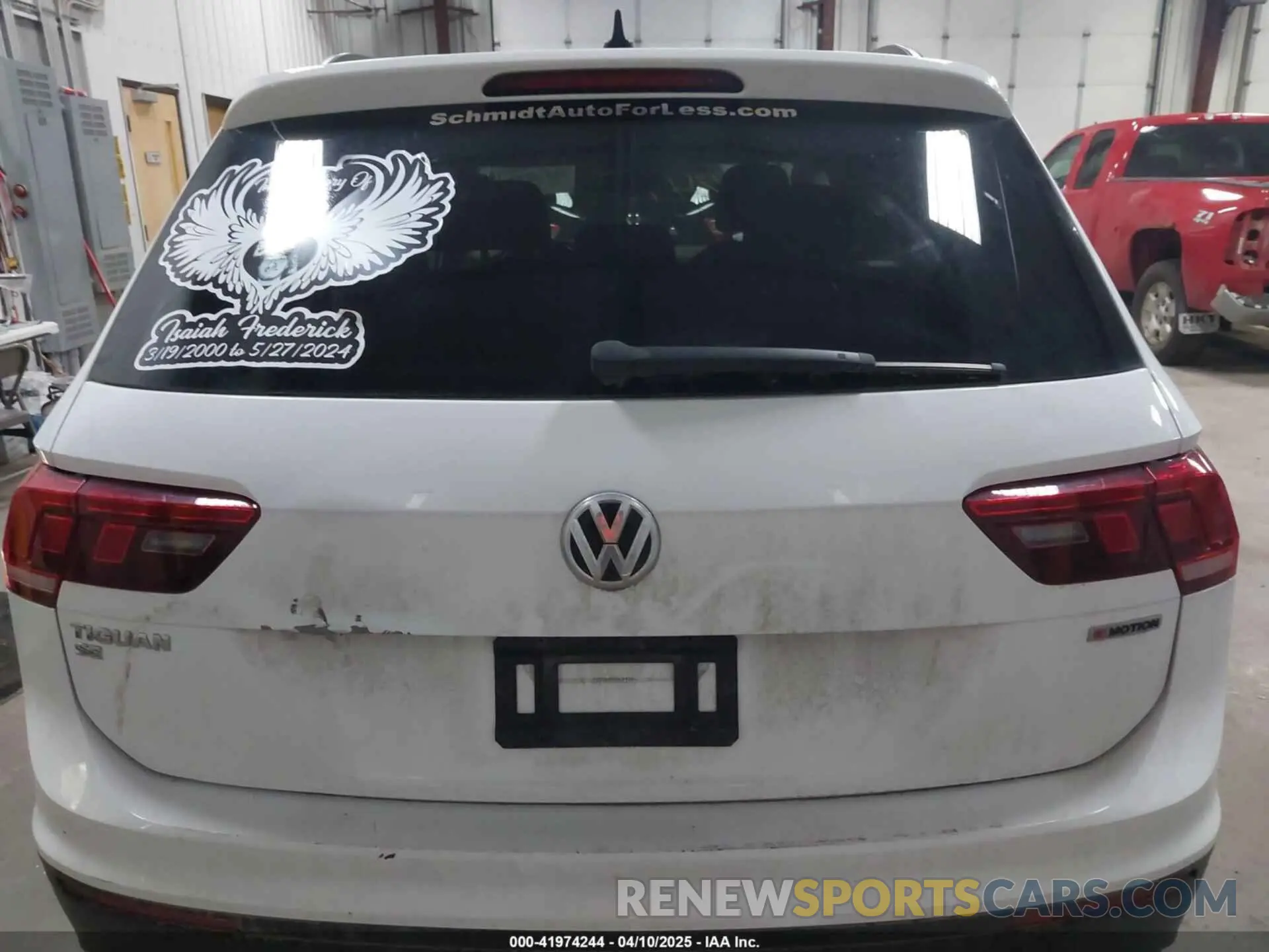 16 fotografías del automóvil dañado 3VV2B7AXXKM190608 VOLKSWAGEN TIGUAN 2019
