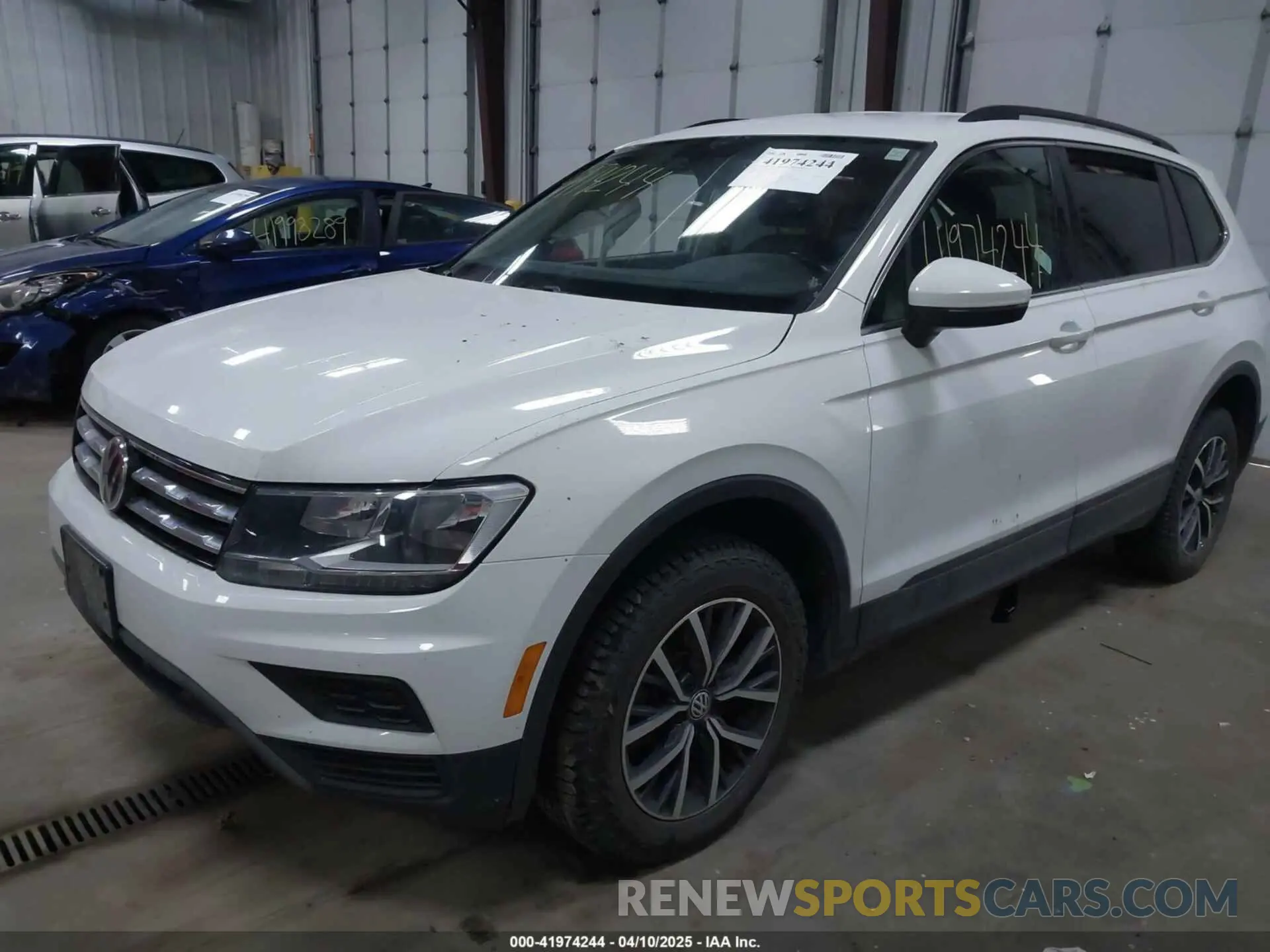 2 fotografías del automóvil dañado 3VV2B7AXXKM190608 VOLKSWAGEN TIGUAN 2019