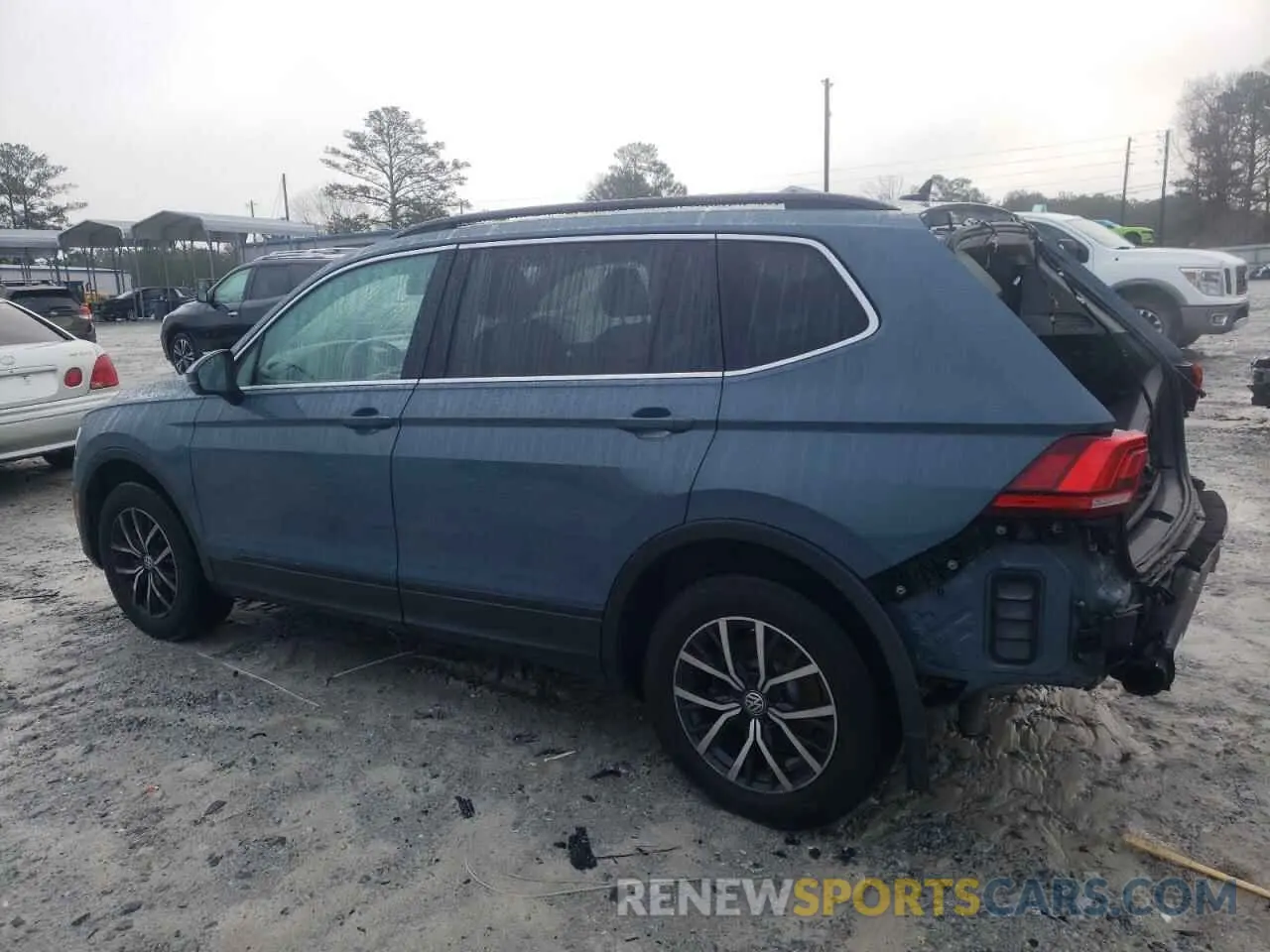 2 fotografías del automóvil dañado 3VV3B7AX0KM109507 VOLKSWAGEN TIGUAN 2019