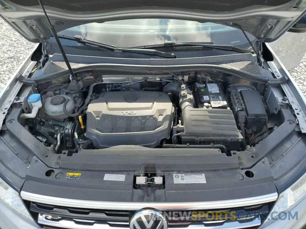 12 fotografías del automóvil dañado 3VV3B7AX0KM169125 VOLKSWAGEN TIGUAN 2019
