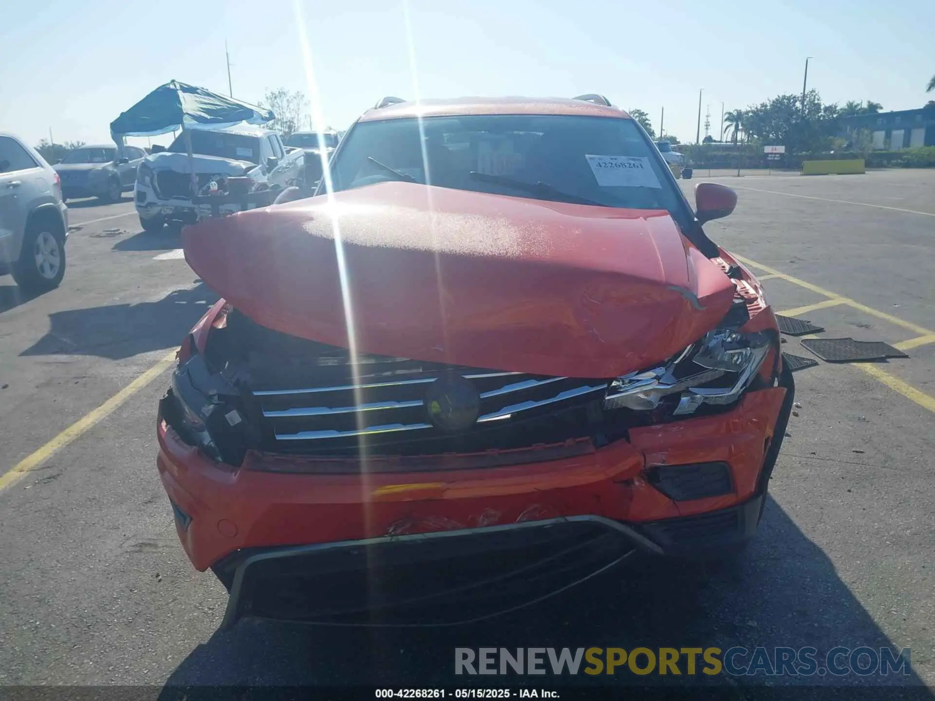 6 fotografías del automóvil dañado 3VV3B7AX2KM060679 VOLKSWAGEN TIGUAN 2019