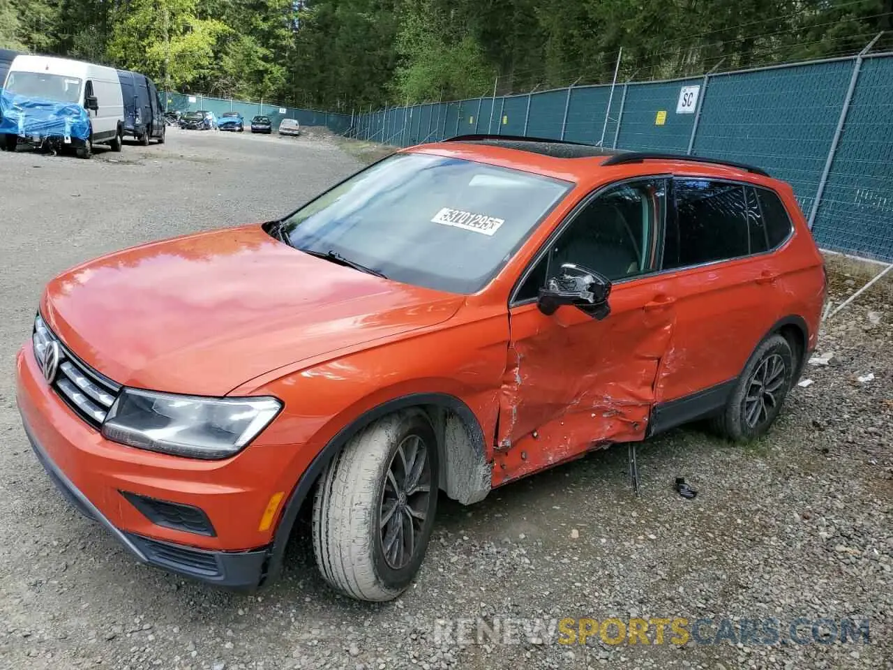 1 fotografías del automóvil dañado 3VV3B7AX2KM128902 VOLKSWAGEN TIGUAN 2019