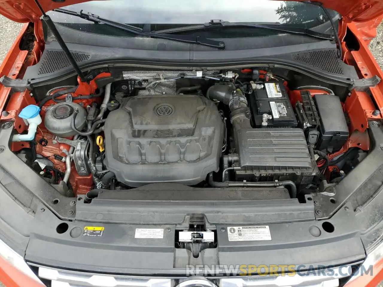 12 fotografías del automóvil dañado 3VV3B7AX2KM128902 VOLKSWAGEN TIGUAN 2019