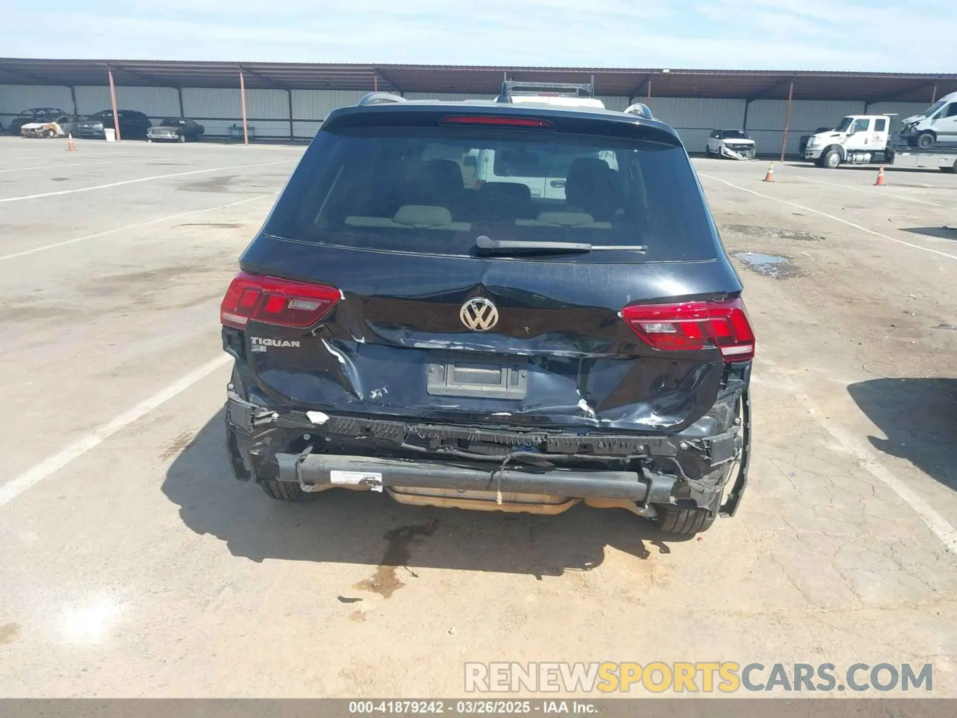 6 fotografías del automóvil dañado 3VV3B7AX2KM147806 VOLKSWAGEN TIGUAN 2019