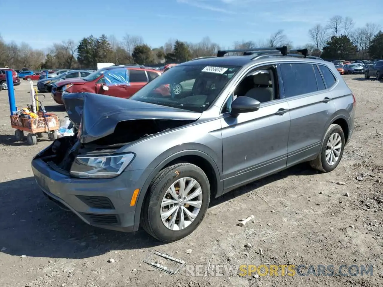 1 fotografías del automóvil dañado 3VV3B7AX3KM053241 VOLKSWAGEN TIGUAN 2019