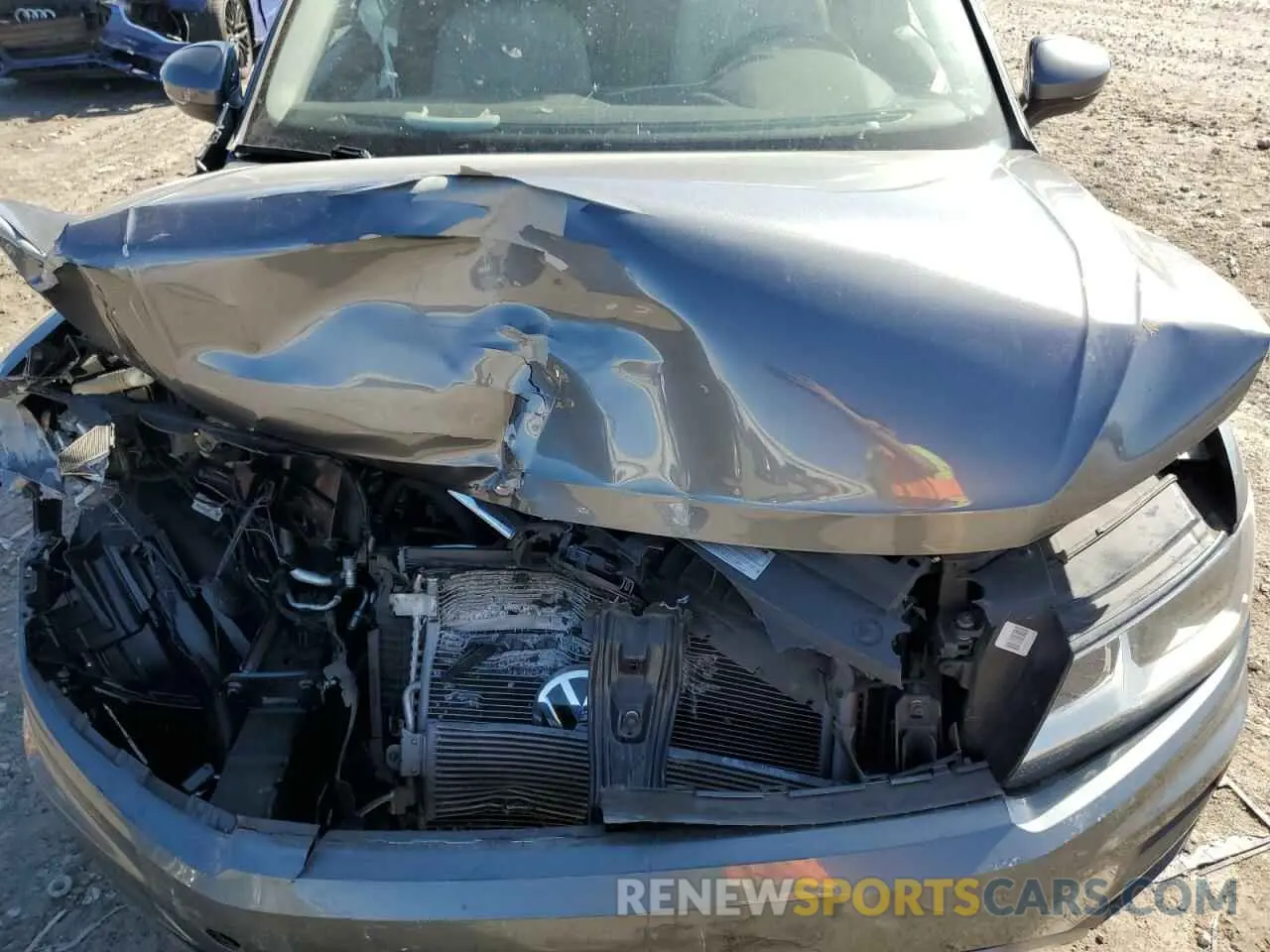 12 fotografías del automóvil dañado 3VV3B7AX3KM053241 VOLKSWAGEN TIGUAN 2019