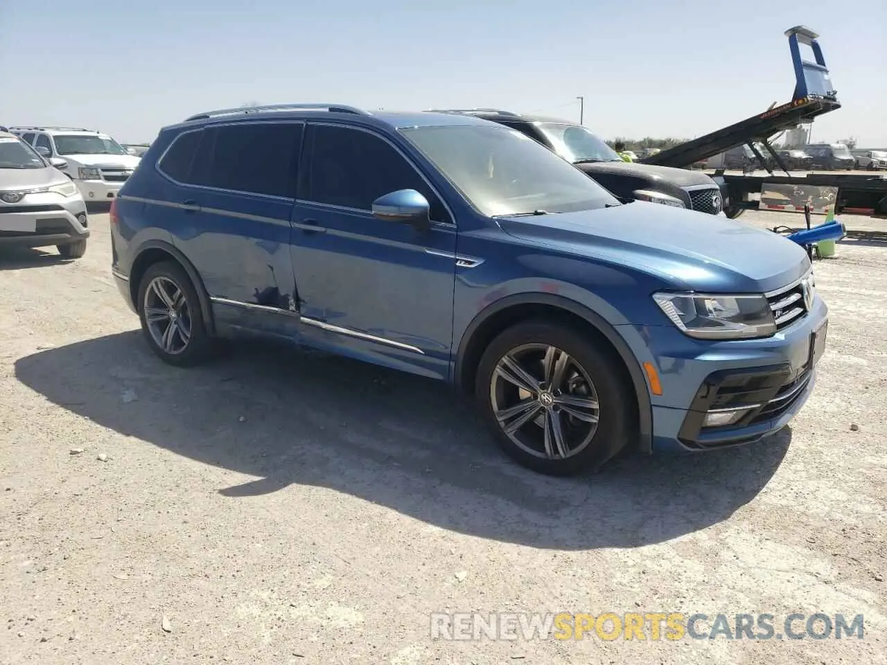 4 fotografías del automóvil dañado 3VV3B7AX4KM061848 VOLKSWAGEN TIGUAN 2019