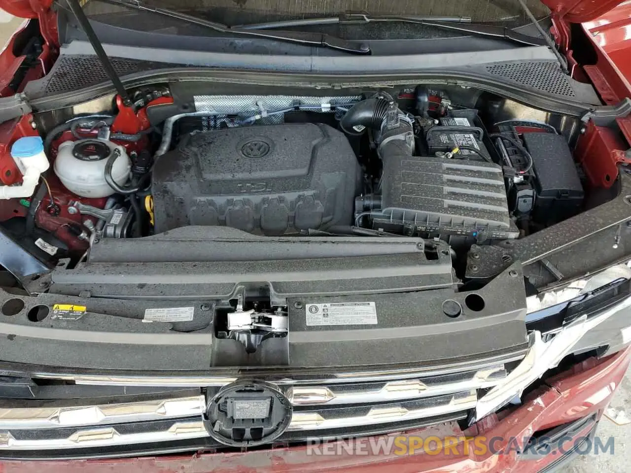 12 fotografías del automóvil dañado 3VV3B7AX5KM153566 VOLKSWAGEN TIGUAN 2019