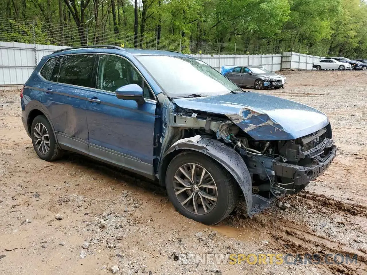 4 fotografías del automóvil dañado 3VV3B7AX5KM181870 VOLKSWAGEN TIGUAN 2019