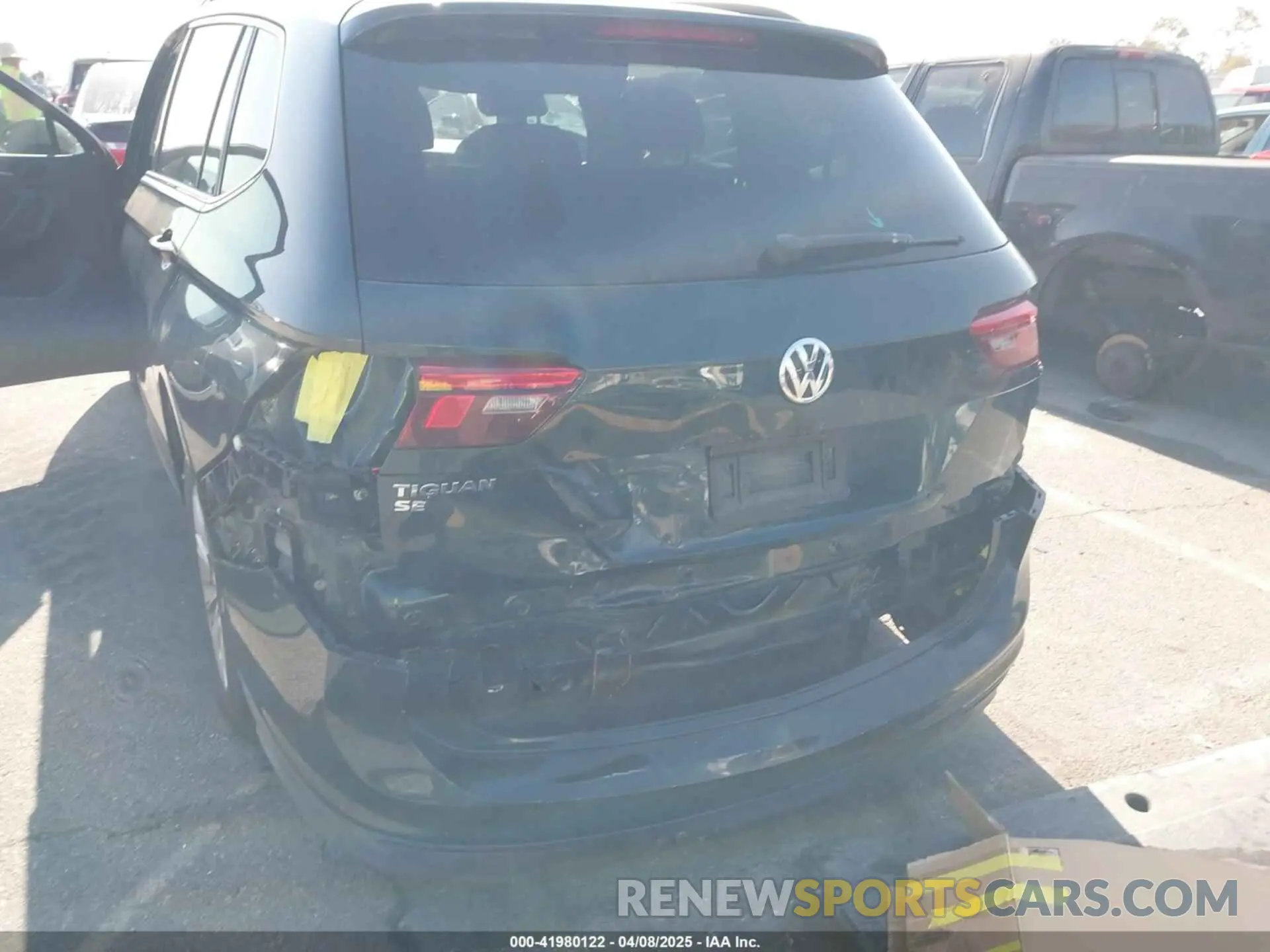 6 fotografías del automóvil dañado 3VV3B7AX8KM044731 VOLKSWAGEN TIGUAN 2019