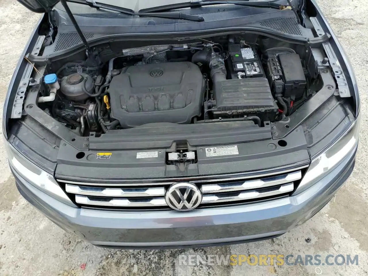 12 fotografías del automóvil dañado 3VV3B7AX9KM063174 VOLKSWAGEN TIGUAN 2019