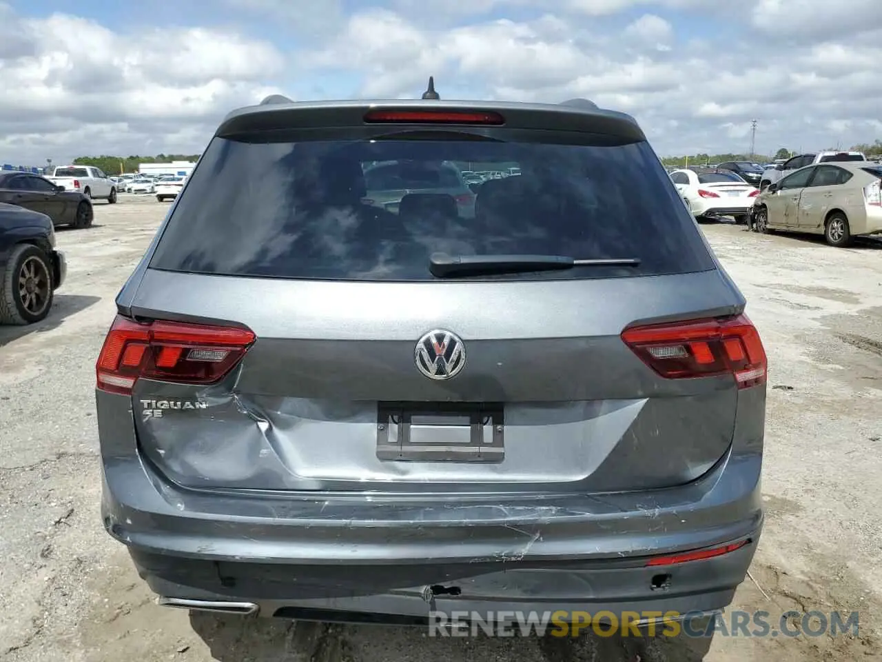 6 fotografías del automóvil dañado 3VV3B7AX9KM063174 VOLKSWAGEN TIGUAN 2019