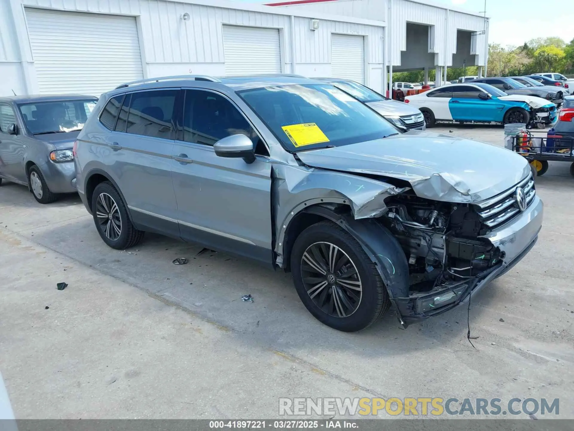 1 fotografías del automóvil dañado 3VV3B7AXXKM133247 VOLKSWAGEN TIGUAN 2019