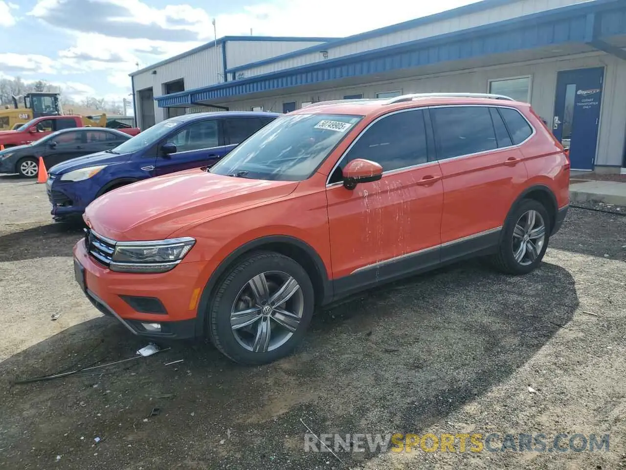 1 fotografías del automóvil dañado 3VV4B7AX4KM126301 VOLKSWAGEN TIGUAN 2019