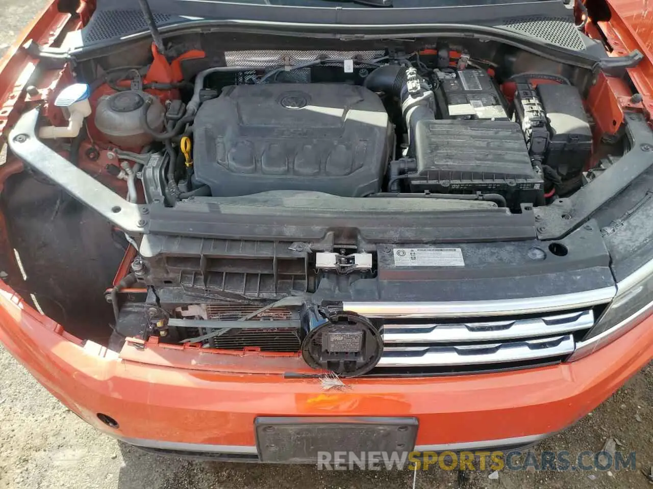 12 fotografías del automóvil dañado 3VV4B7AX4KM126301 VOLKSWAGEN TIGUAN 2019
