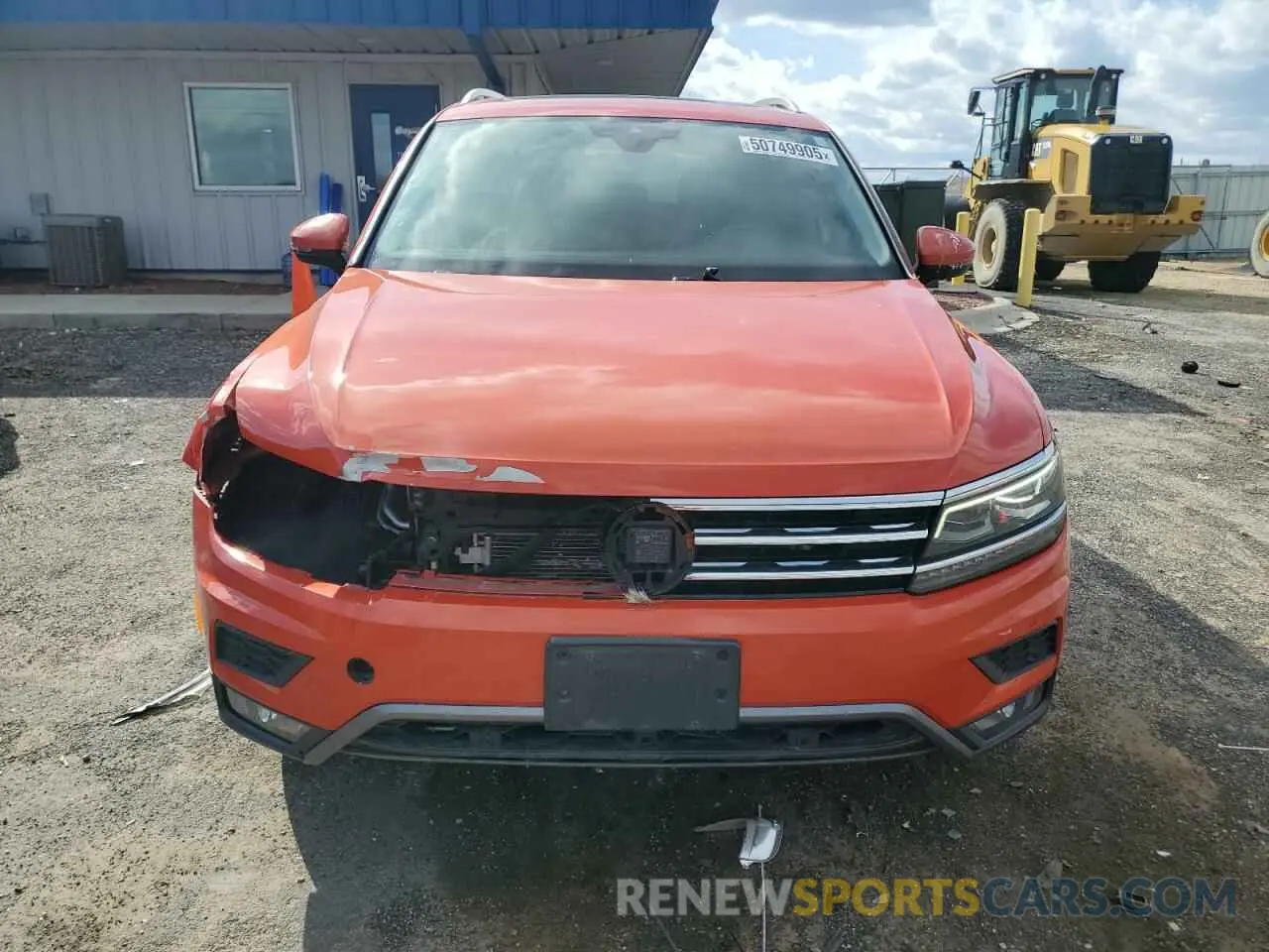 5 fotografías del automóvil dañado 3VV4B7AX4KM126301 VOLKSWAGEN TIGUAN 2019