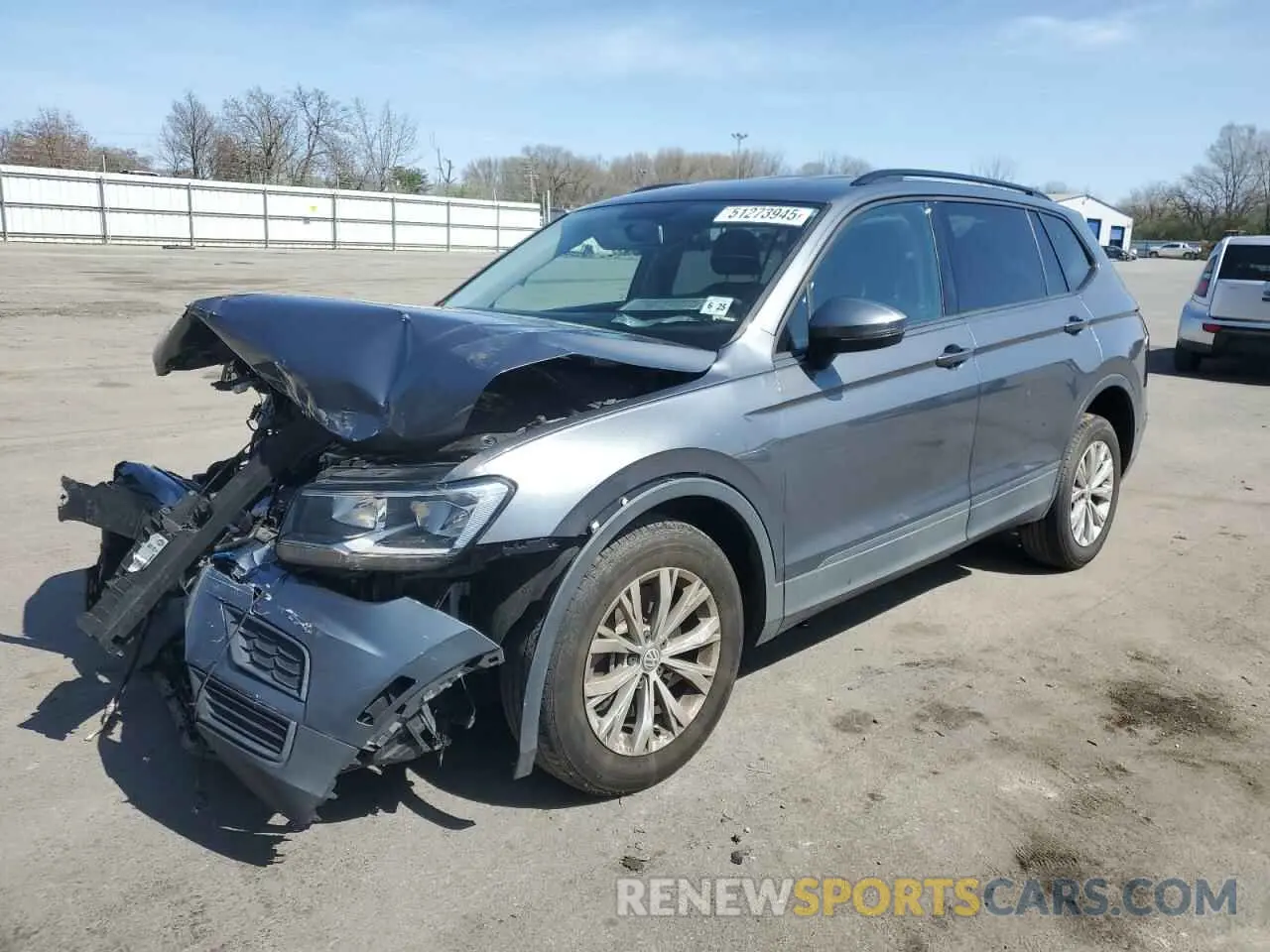 1 fotografías del automóvil dañado 3VV0B7AX2LM076093 VOLKSWAGEN TIGUAN 2020