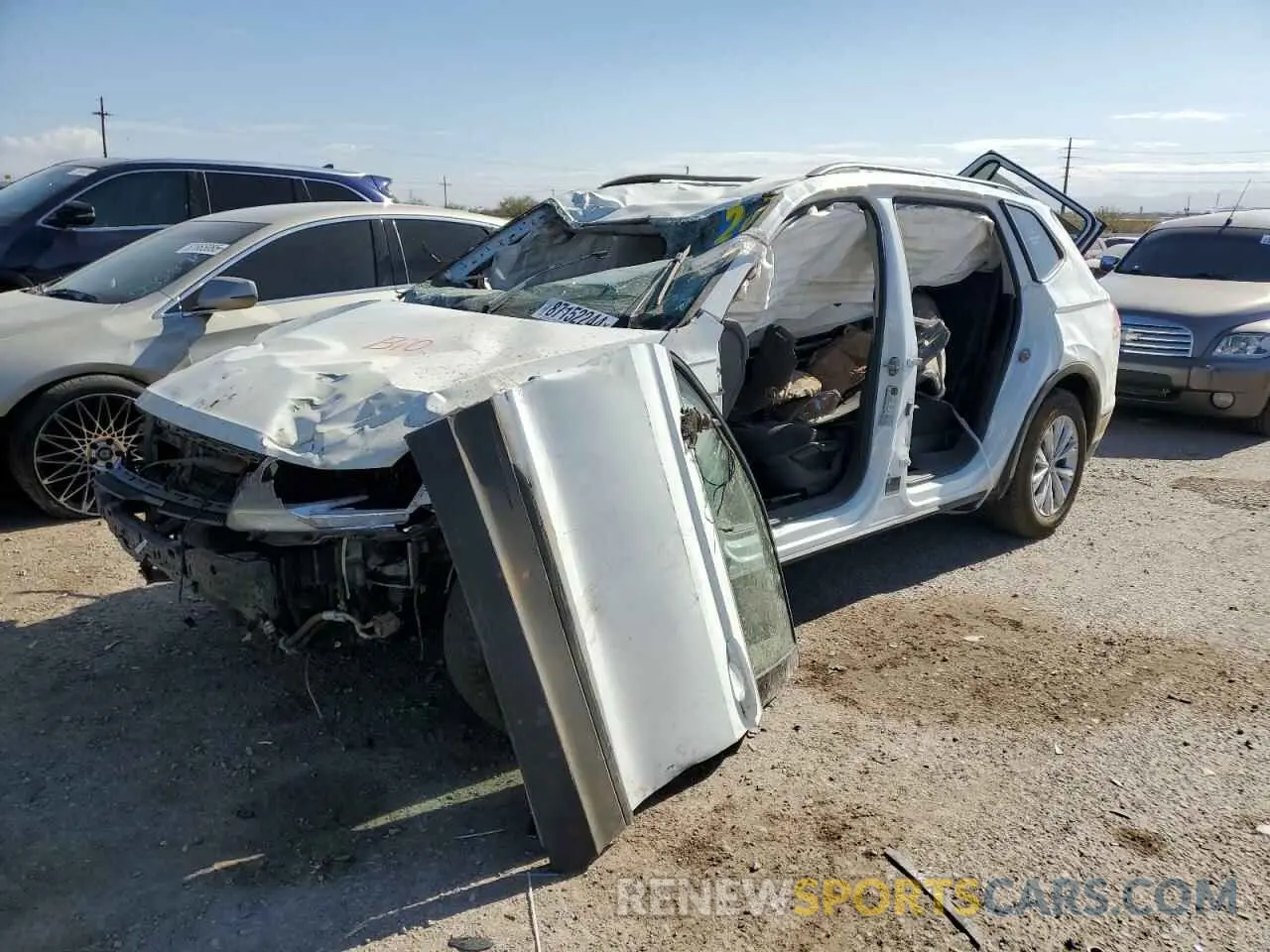 1 fotografías del automóvil dañado 3VV0B7AX4LM020785 VOLKSWAGEN TIGUAN 2020