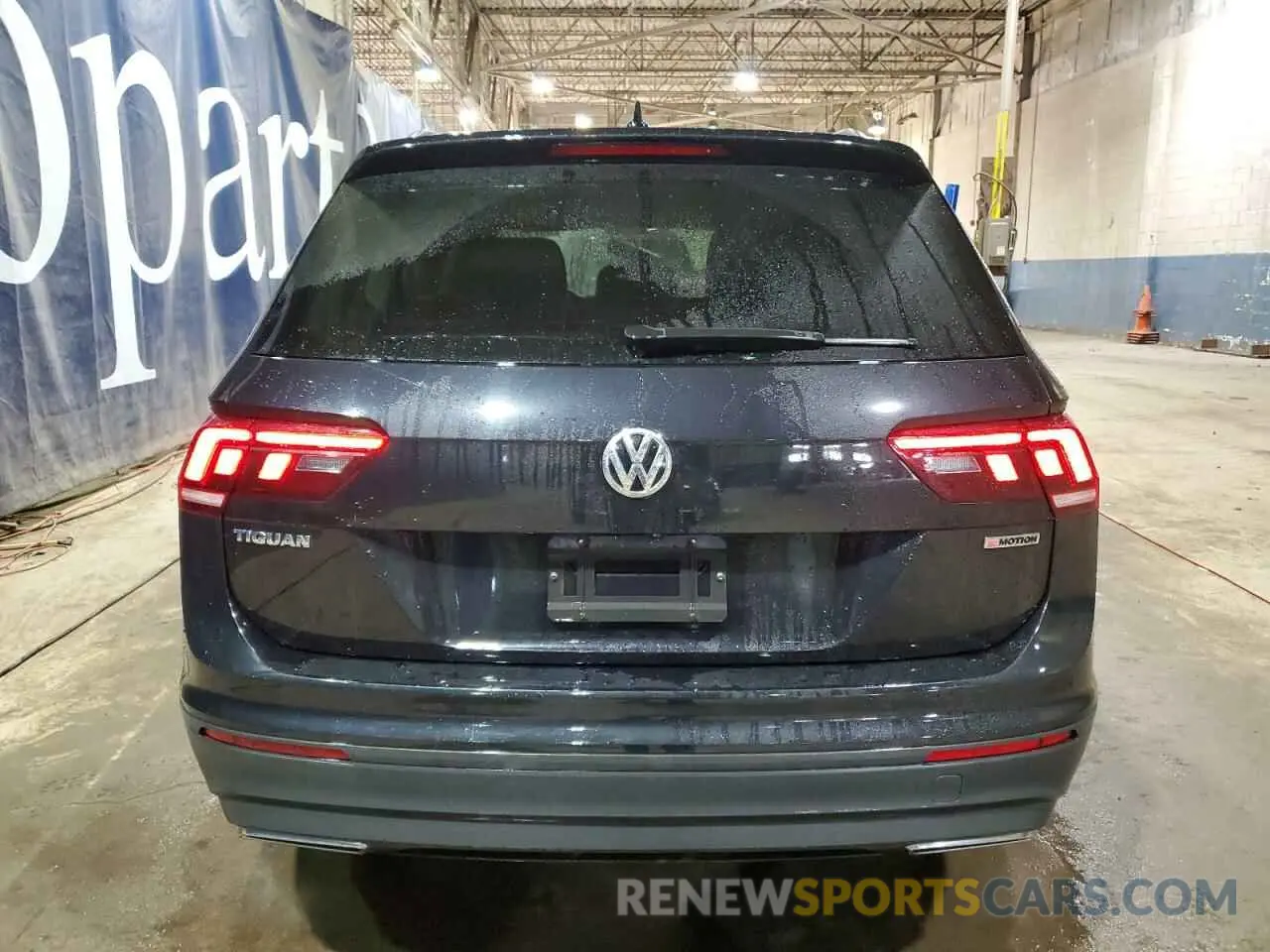 6 fotografías del automóvil dañado 3VV0B7AX7LM043851 VOLKSWAGEN TIGUAN 2020