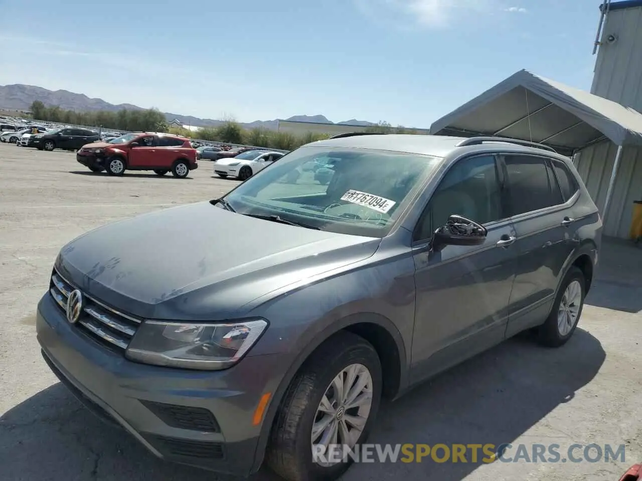 1 fotografías del automóvil dañado 3VV0B7AX8LM025049 VOLKSWAGEN TIGUAN 2020