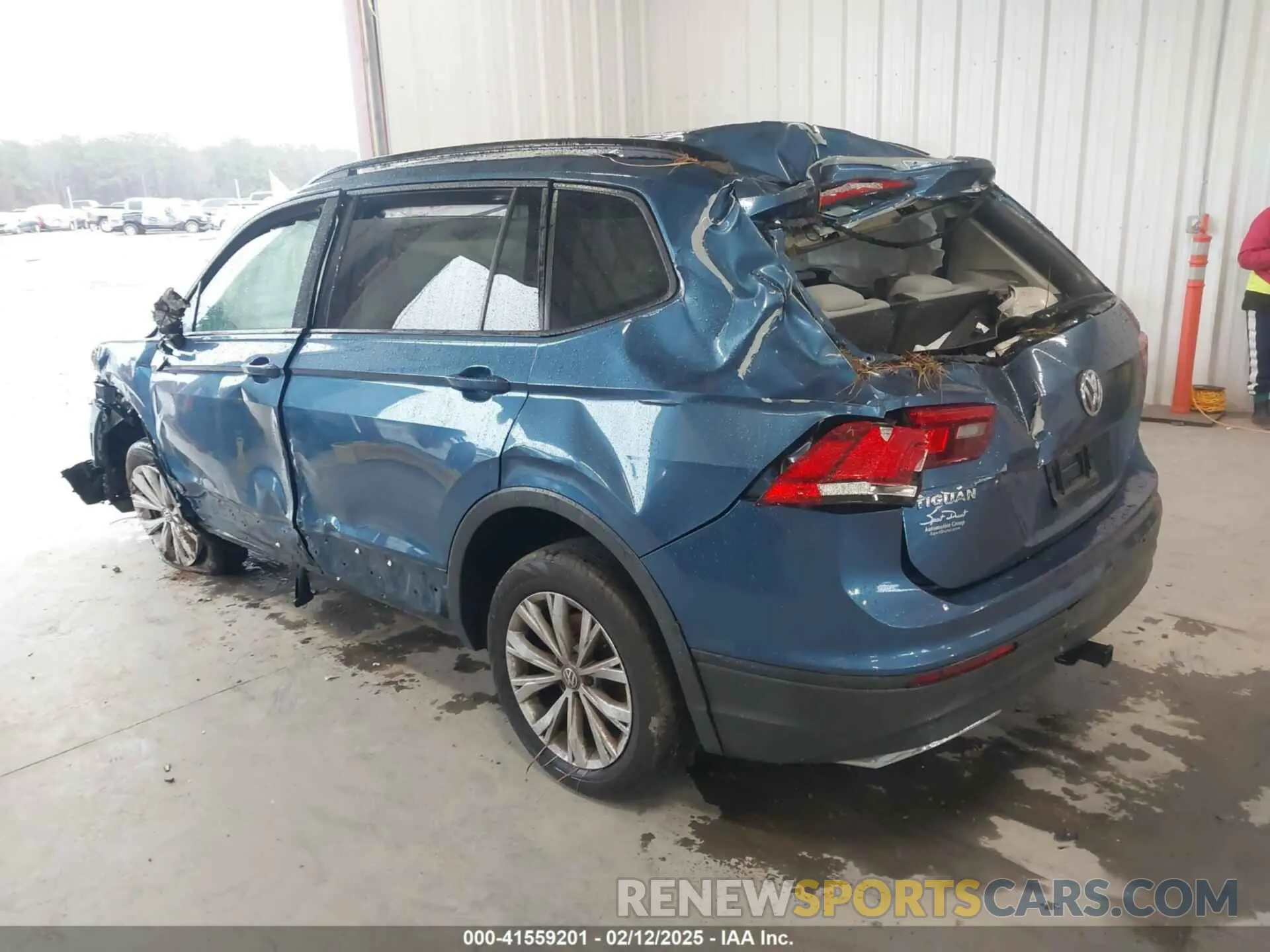 3 fotografías del automóvil dañado 3VV1B7AX1LM134571 VOLKSWAGEN TIGUAN 2020