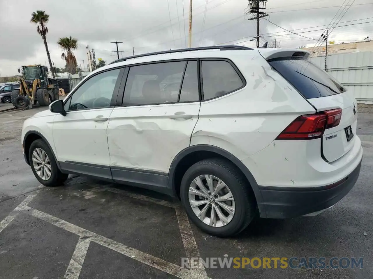 2 fotografías del automóvil dañado 3VV1B7AX2LM014827 VOLKSWAGEN TIGUAN 2020