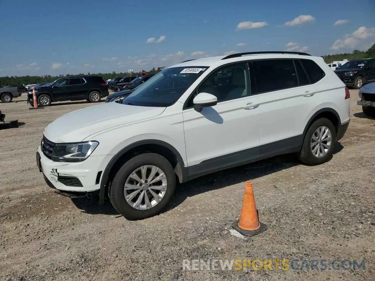 1 fotografías del automóvil dañado 3VV1B7AX3LM037288 VOLKSWAGEN TIGUAN 2020
